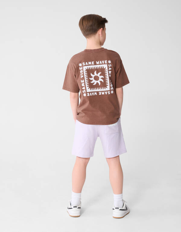 Same Wave Artwork T-Shirt Braun SHOEBY BOYS