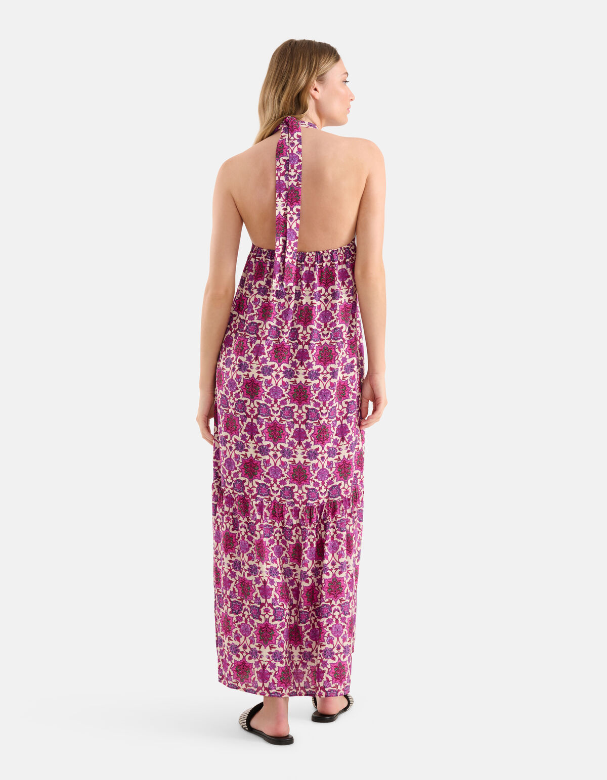 Bedrucktes Tr&auml;gerkleid Lila SHOEBY WOMEN