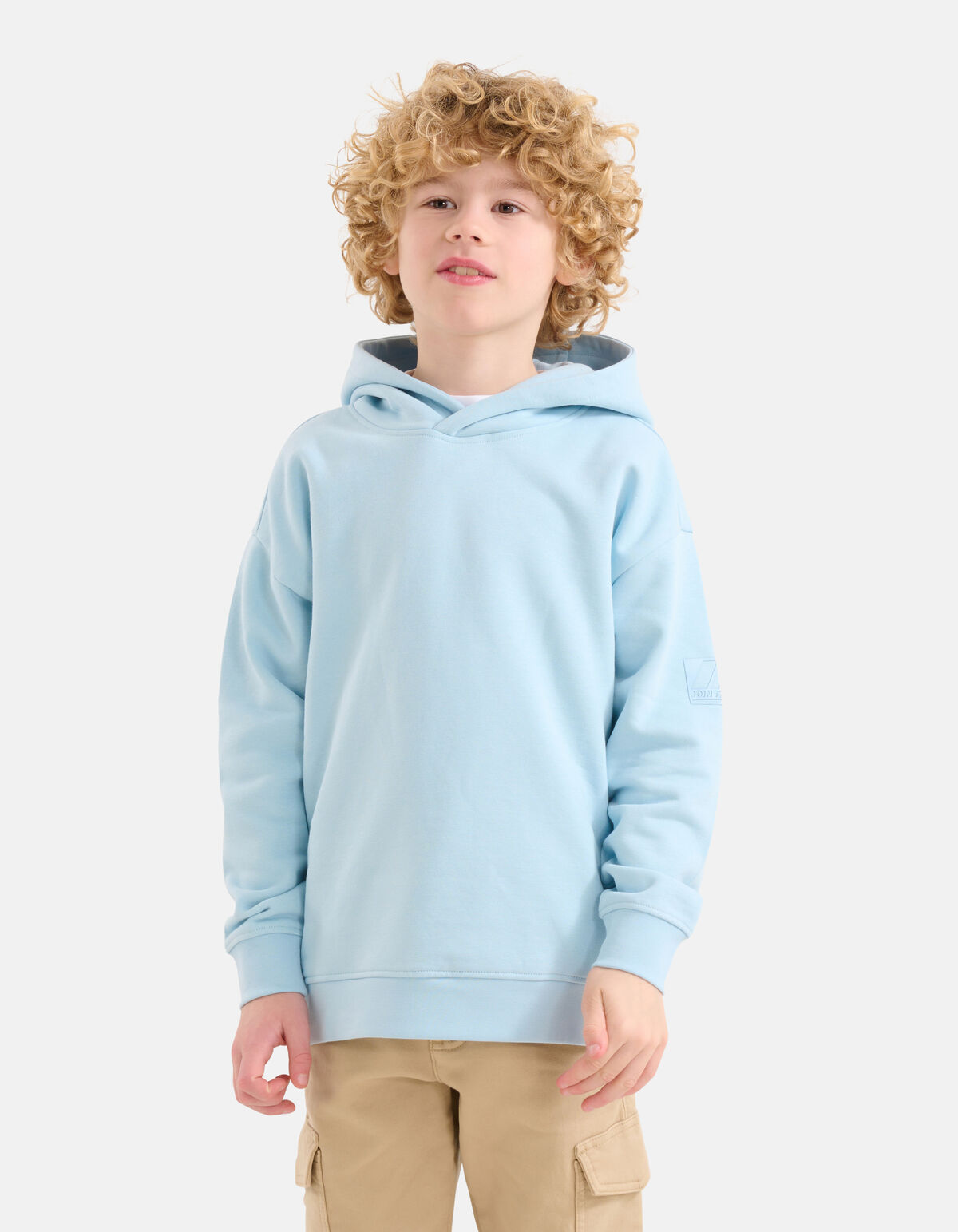 Basic Hoodie Hellblau SHOEBY BOYS