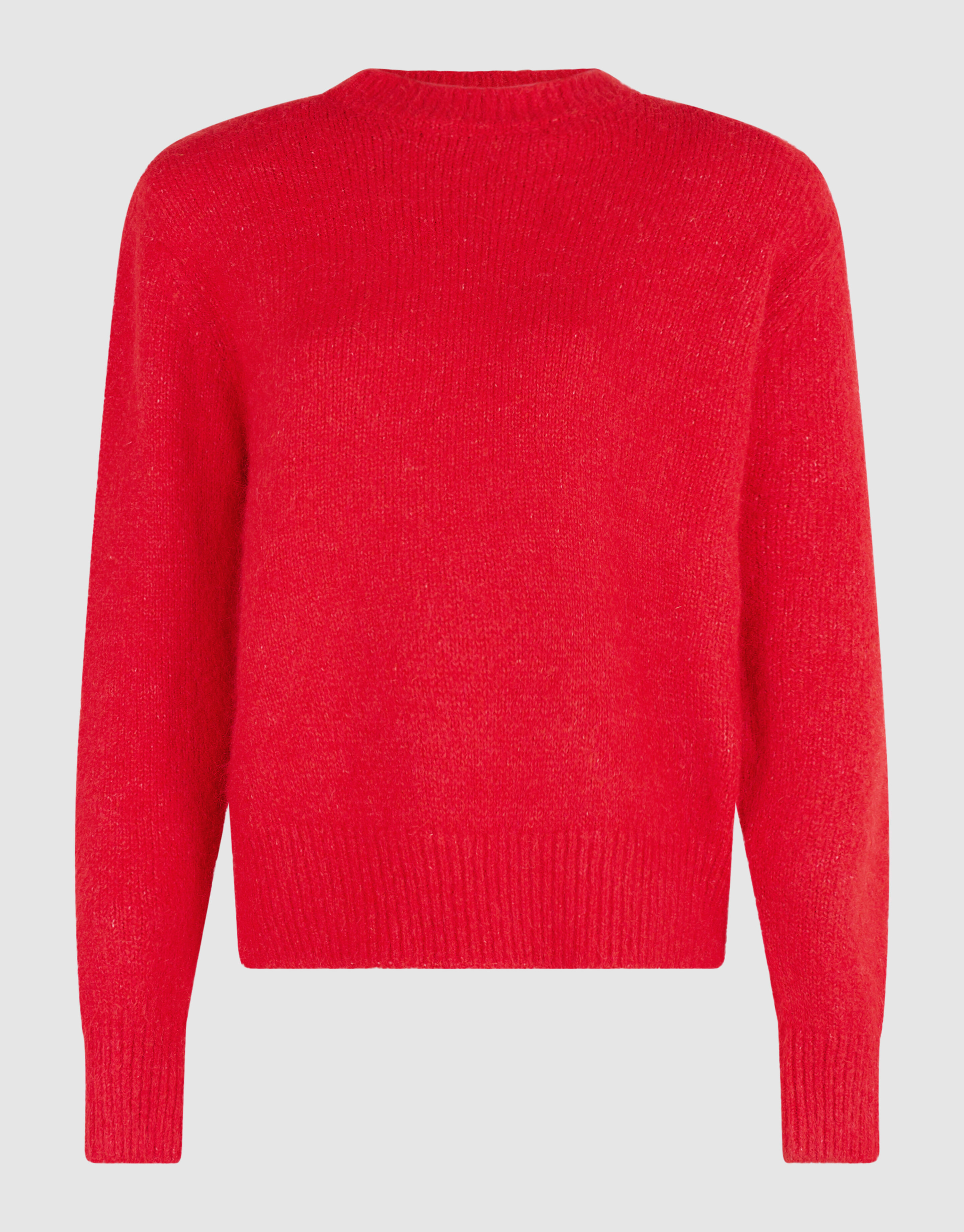 Shoulder Crew Strickpullover Rot SHOEBY WOMEN
