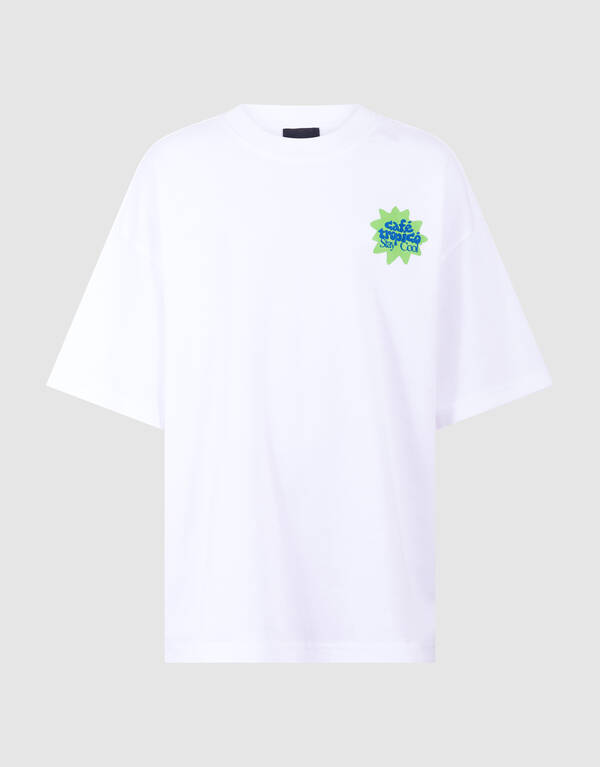 Stay Cool Artwork T-Shirt Wei&szlig; SHOEBY BOYS