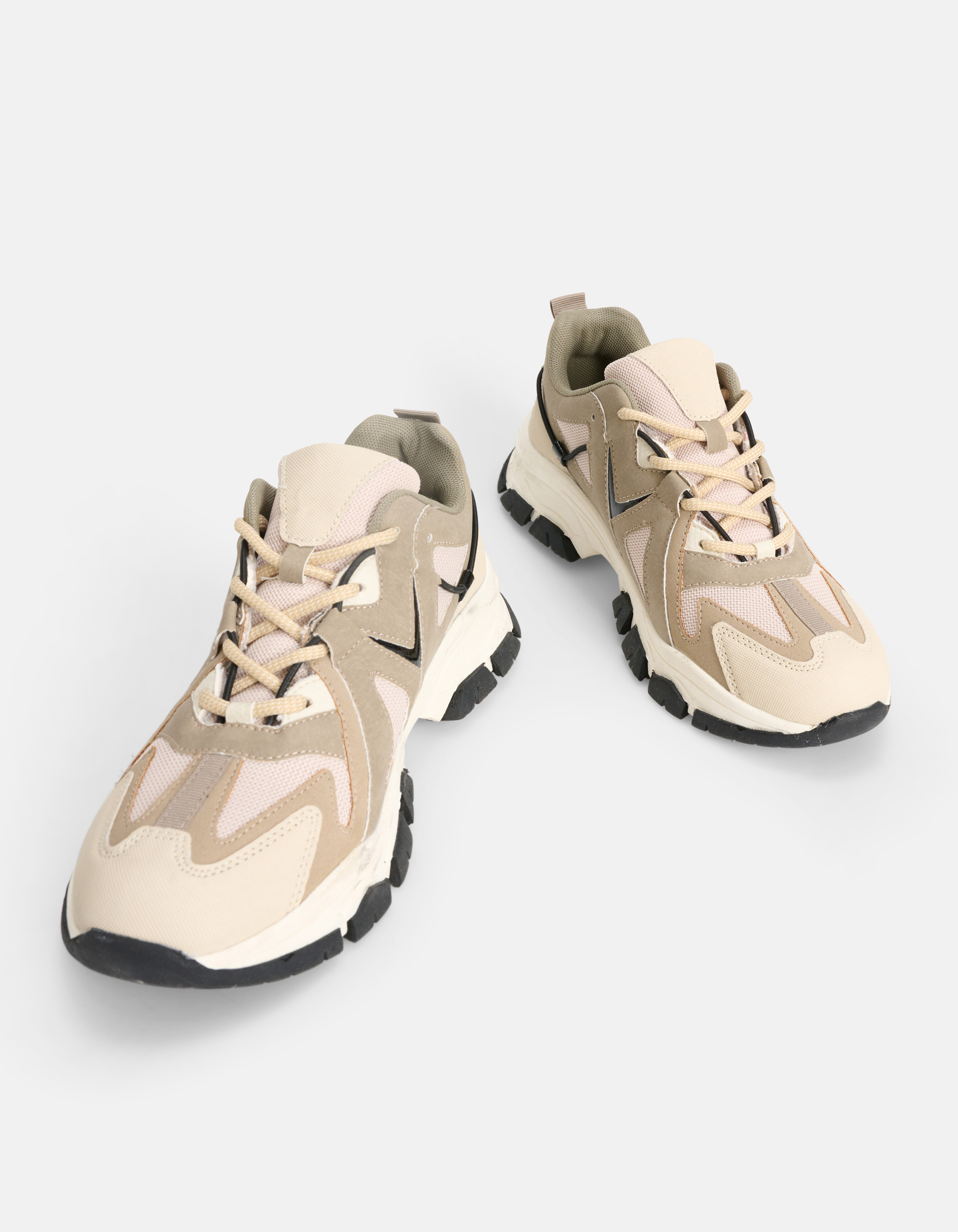 Chunky Sneakers Beige SHOEBY SHOES