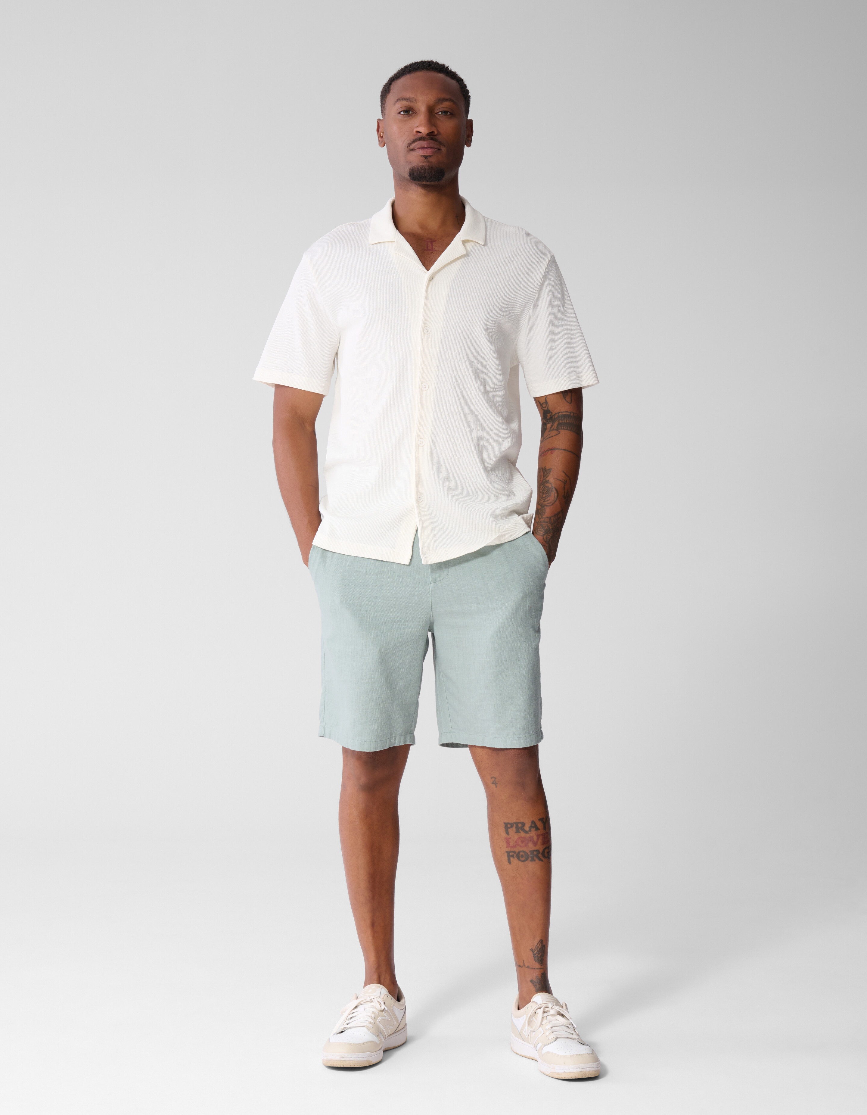 Fence Overshirt in gebrochenem Wei&szlig; SHOEBY MEN