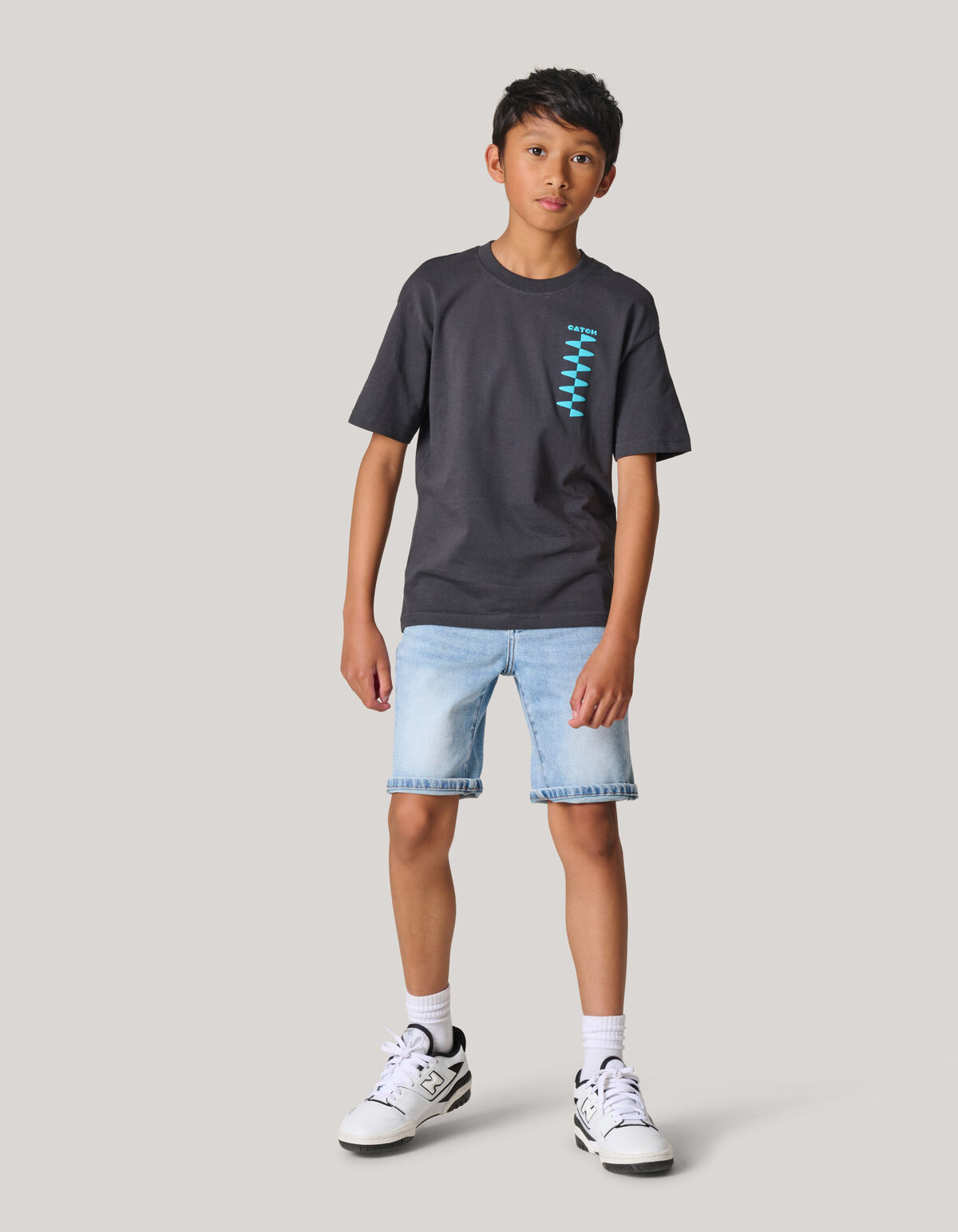 Denim-Shorts hellblau SHOEBY BOYS