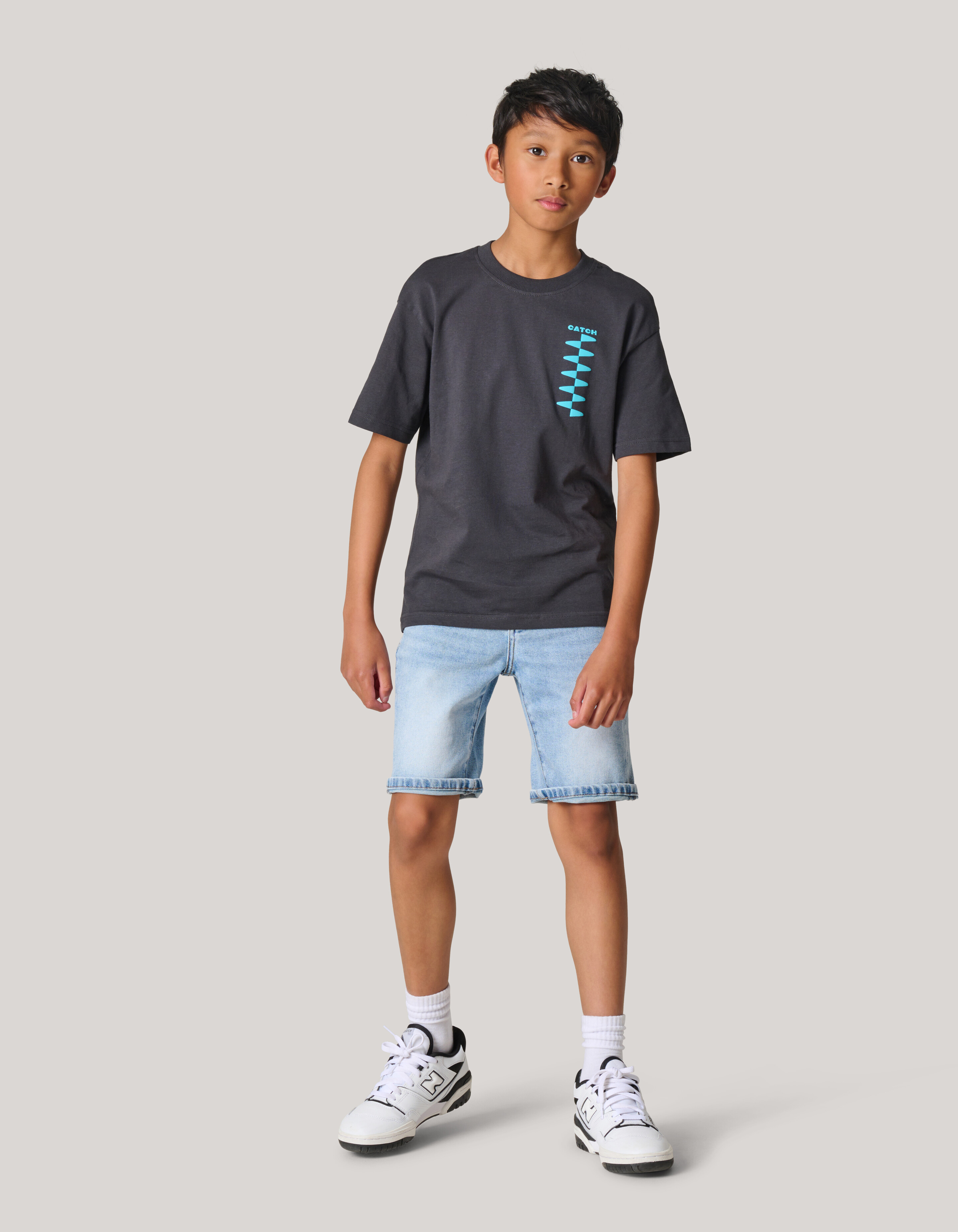 Denim-Shorts hellblau SHOEBY BOYS