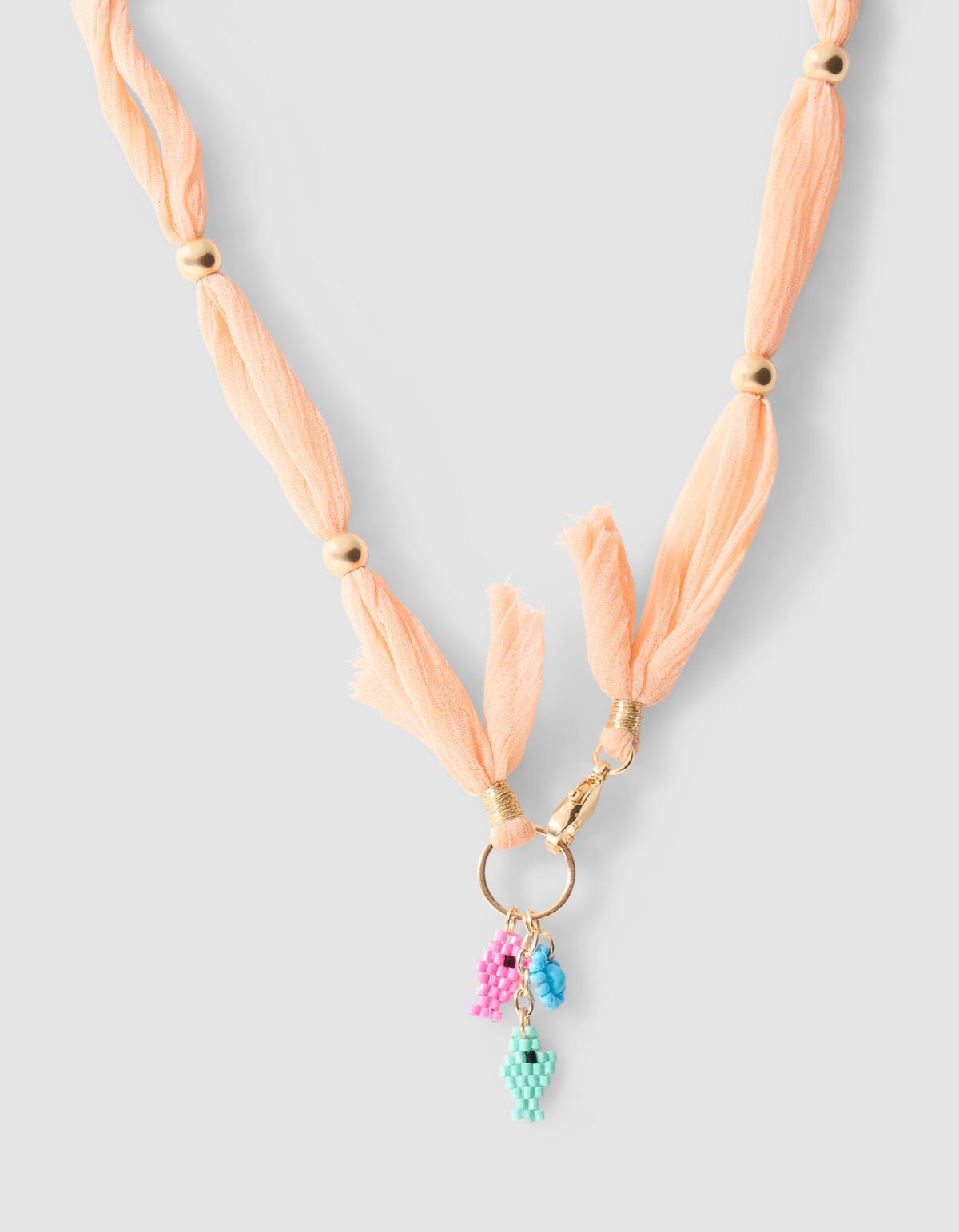 Charm Schal Kette Lichtorange SHOEBY GIRLS