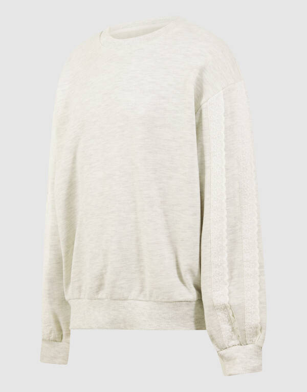 R&uuml;schenpullover Hellgrau SHOEBY GIRLS
