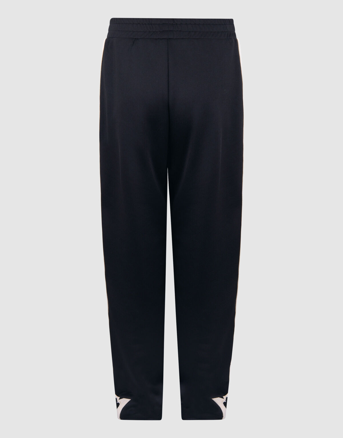 Sportliche Tape-Hose mit weitem Bein Schwar SHOEBY GIRLS