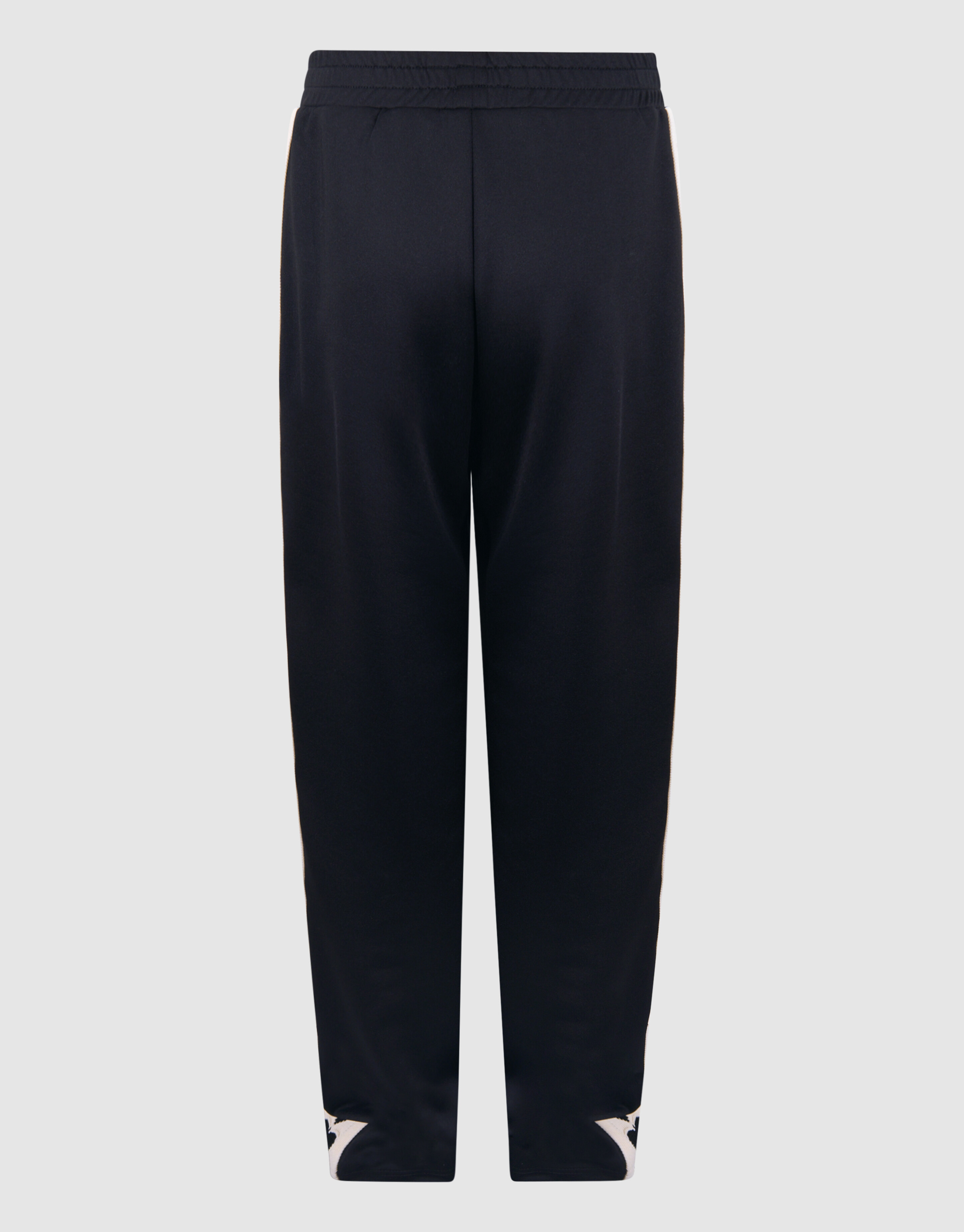 Sportliche Tape-Hose mit weitem Bein Schwar SHOEBY GIRLS