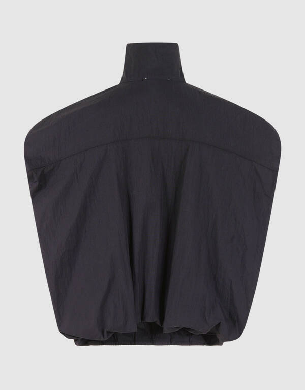 Oversized Balloon Fit Bluse Schwarz SHOEBY WOMEN