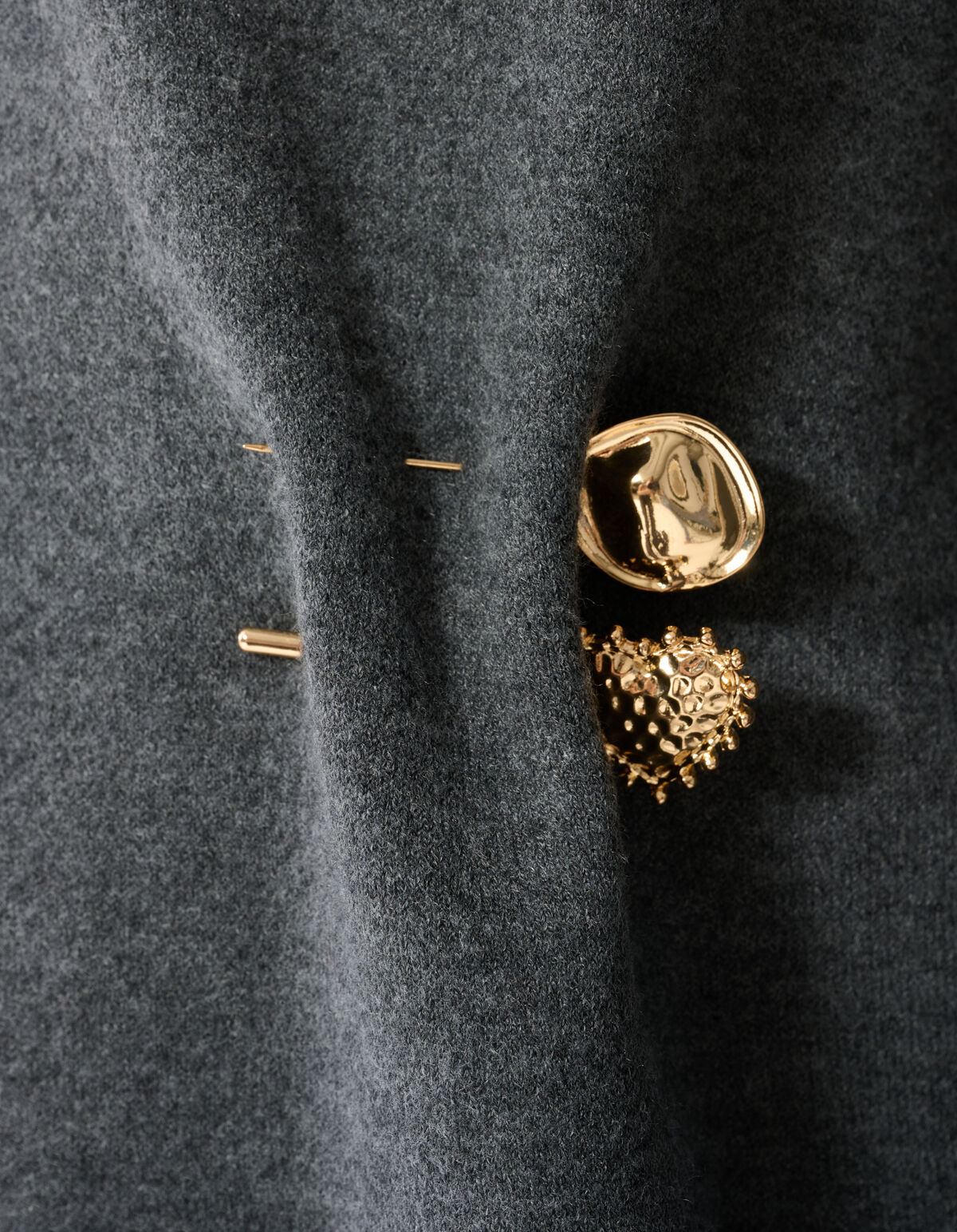 Pin Brosche Set Gold SHOEBY ACCESSOIRES