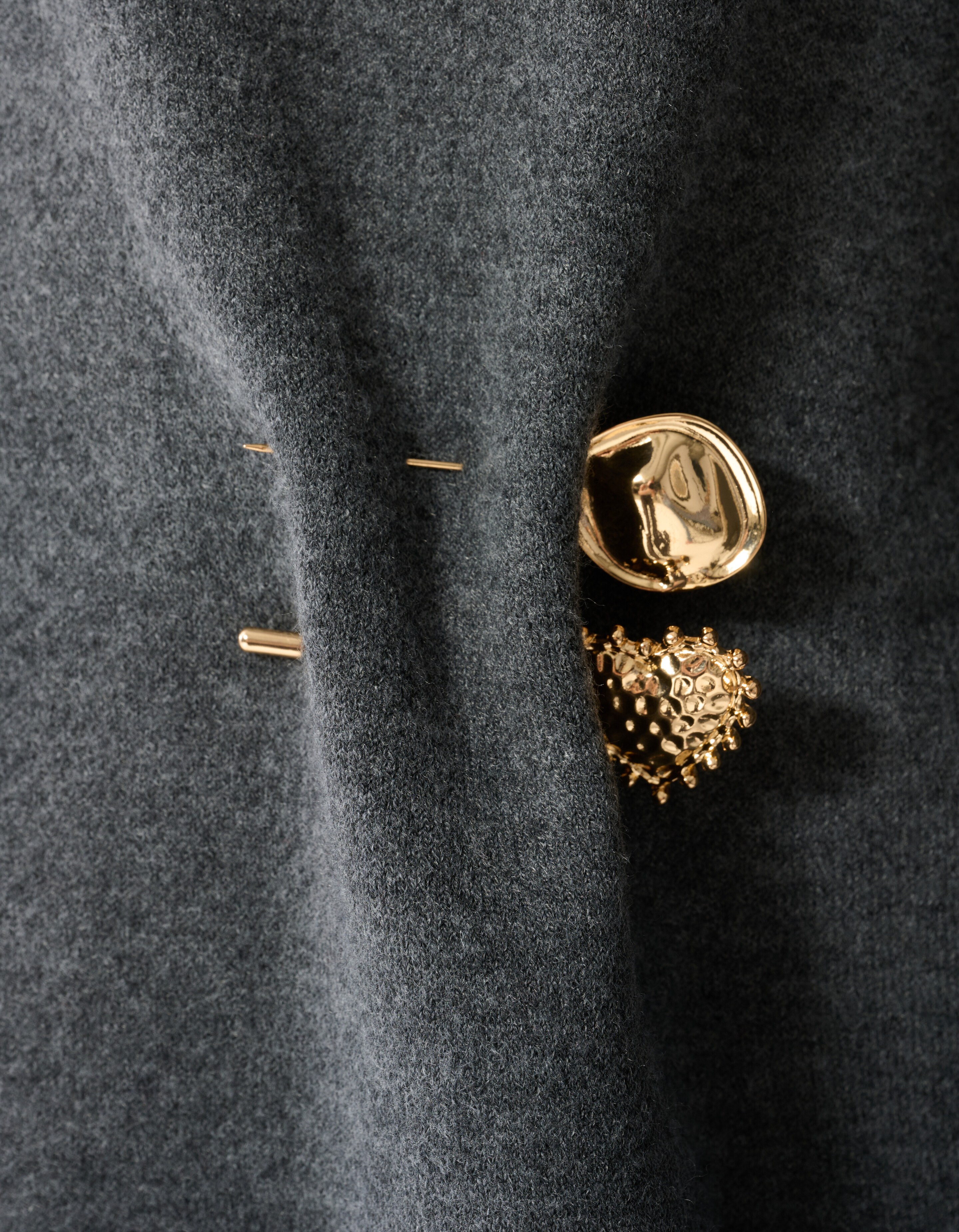 Pin Brosche Set Gold SHOEBY ACCESSOIRES