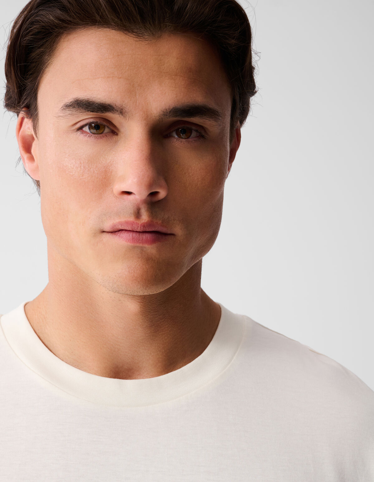 Palm Artwork T-shirt Off White SHOEBY MEN