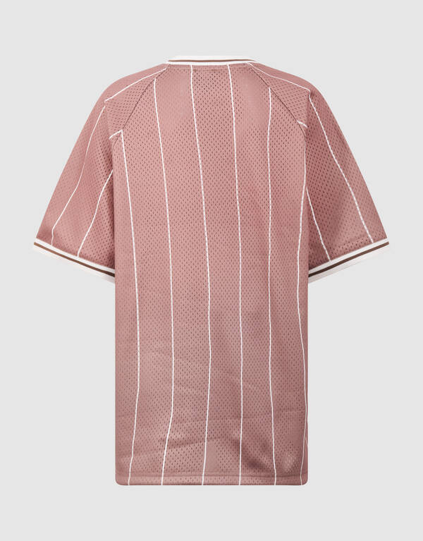 &Uuml;bergro&szlig;es sportliches T-Shirt in Braun SHOEBY BOYS