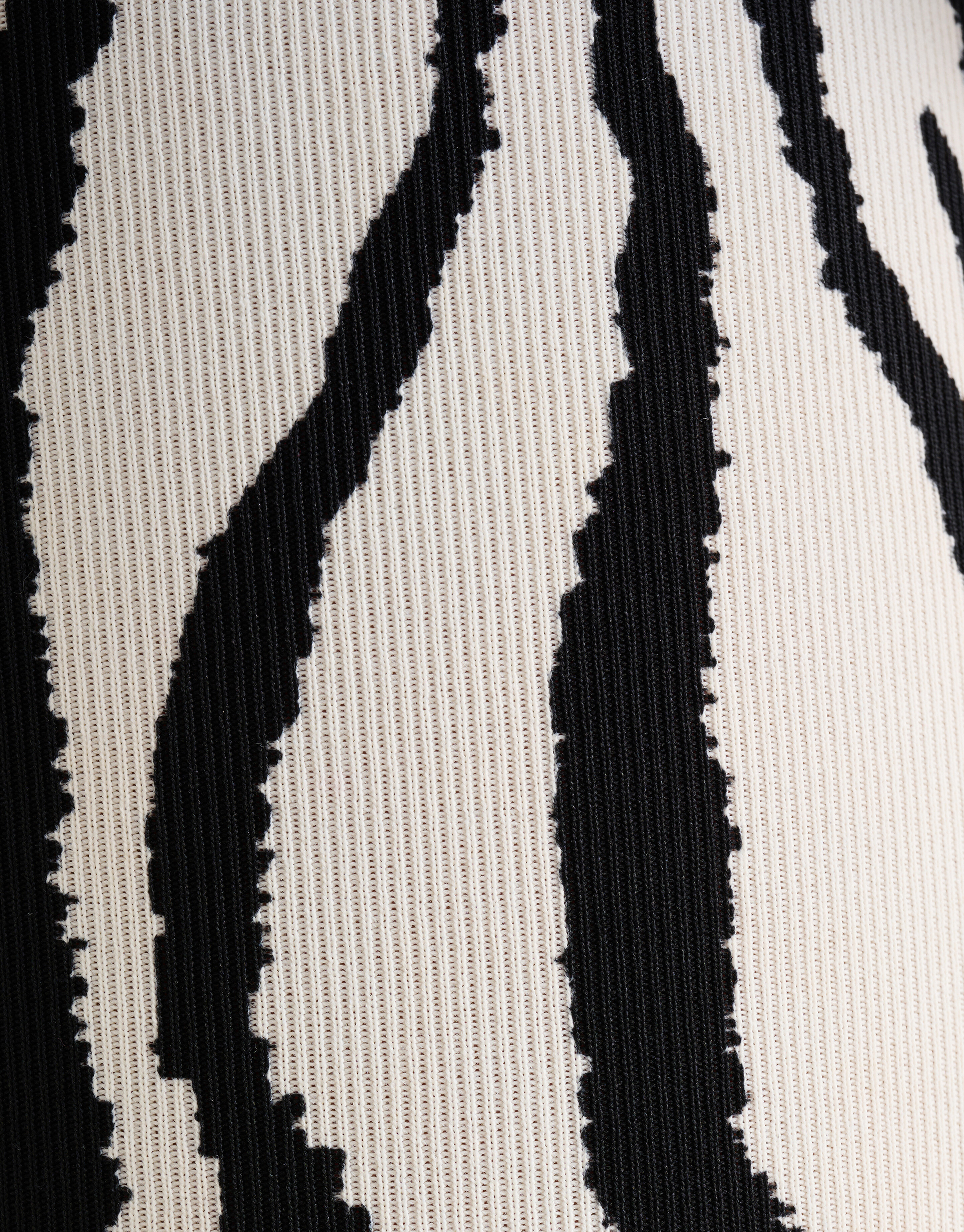 Zebra Print Legging Zwart/Wit SHOEBY WOMEN