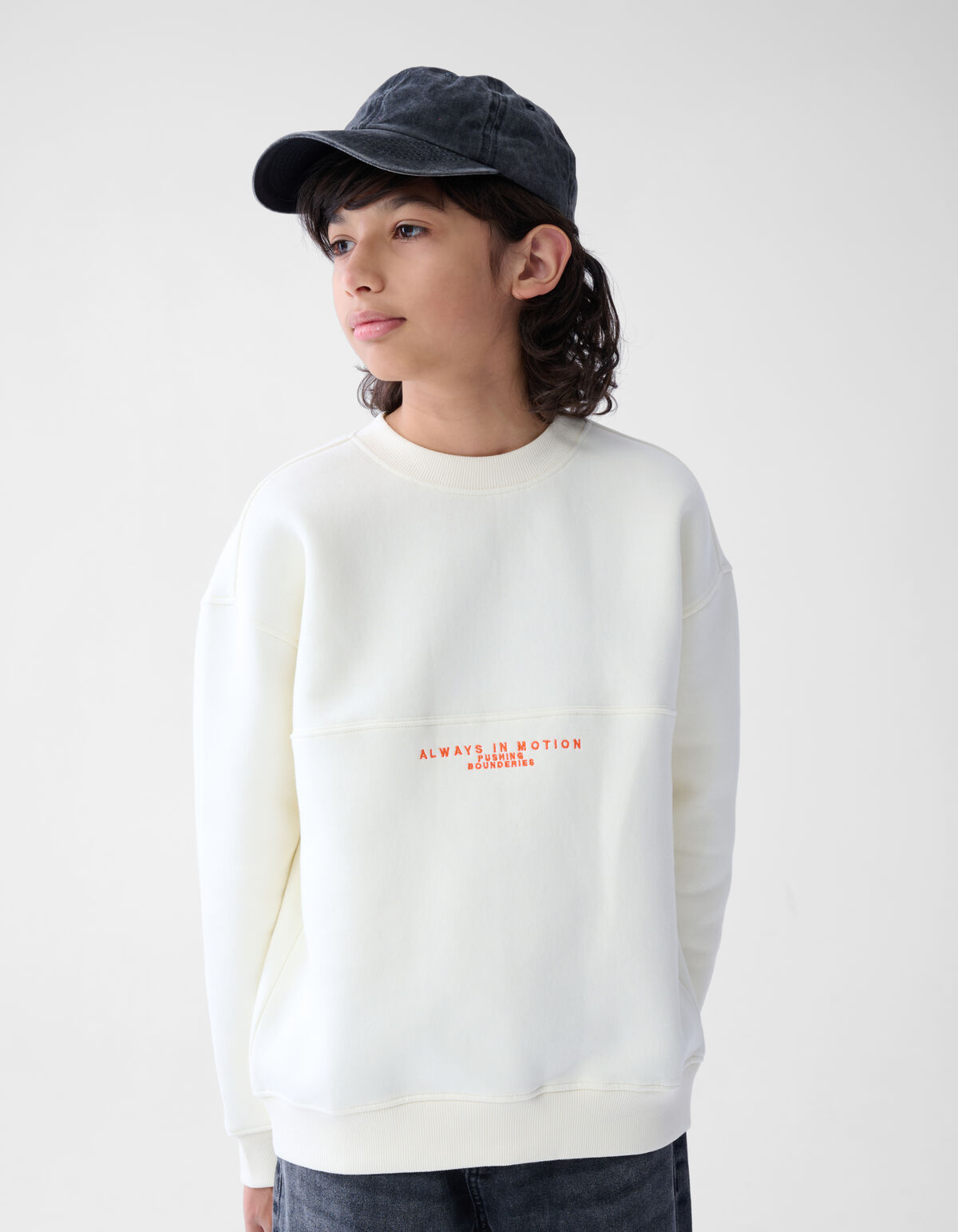 Motion Pullover Off White SHOEBY BOYS