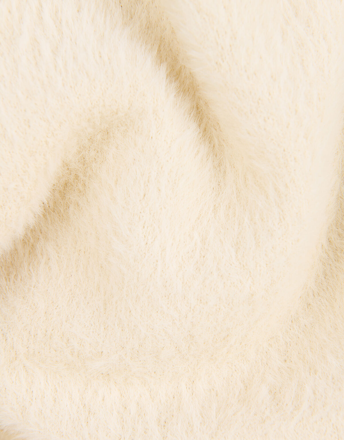 Weicher Pullover Off White SHOEBY GIRLS