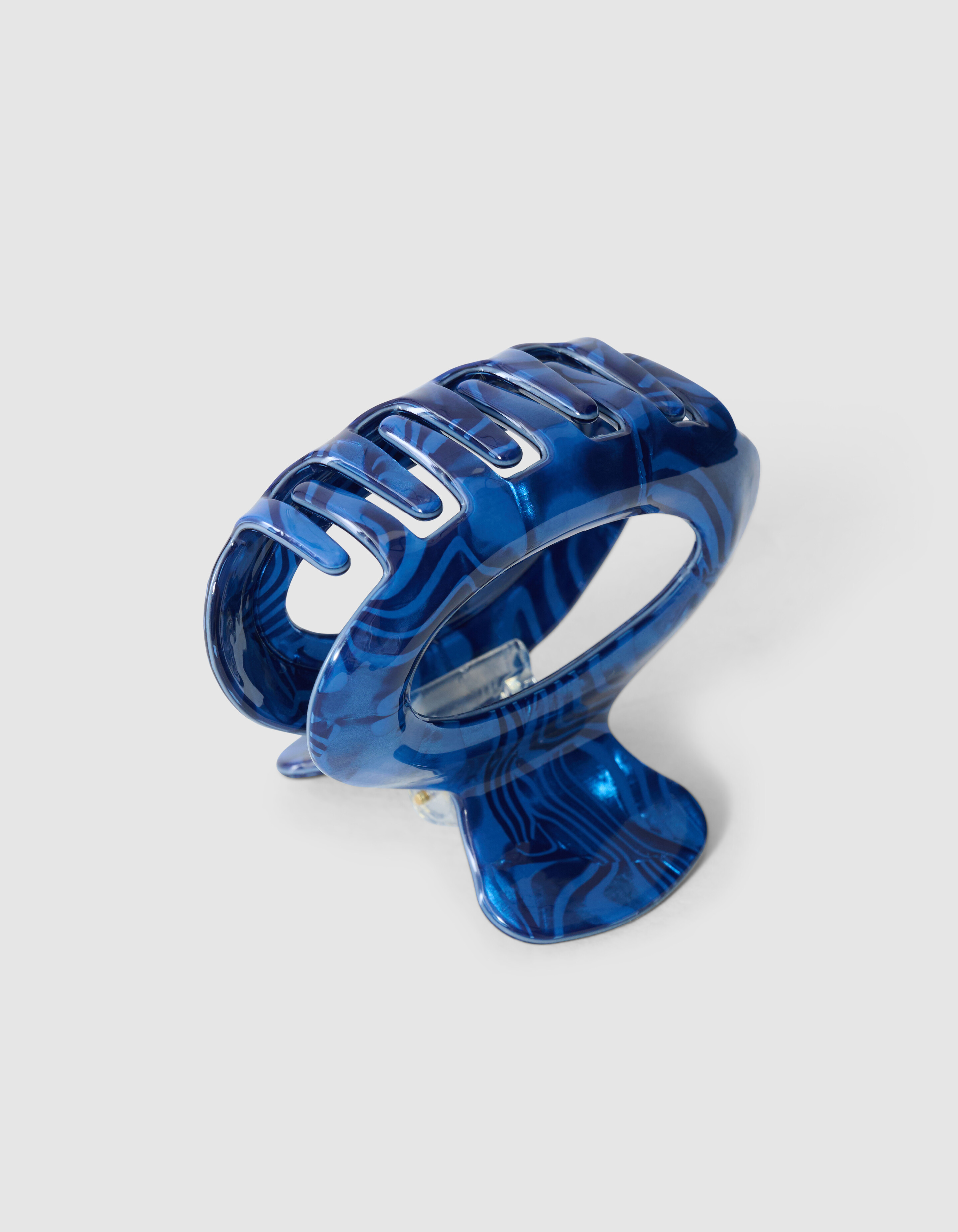 Massive Haarklammer Dunkelblau SHOEBY ACCESSOIRES