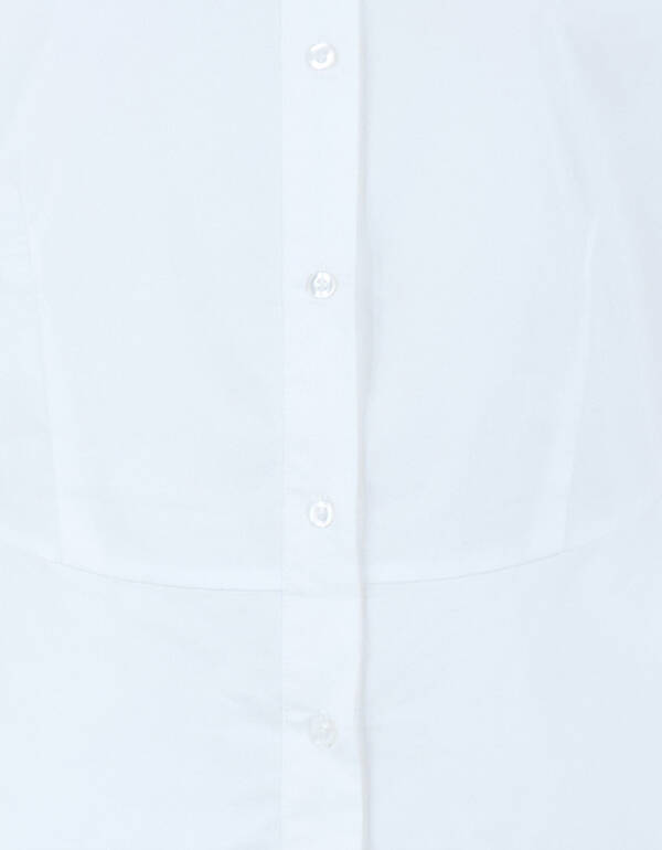 Peplum-Bluse Wei&szlig; SHOEBY WOMEN