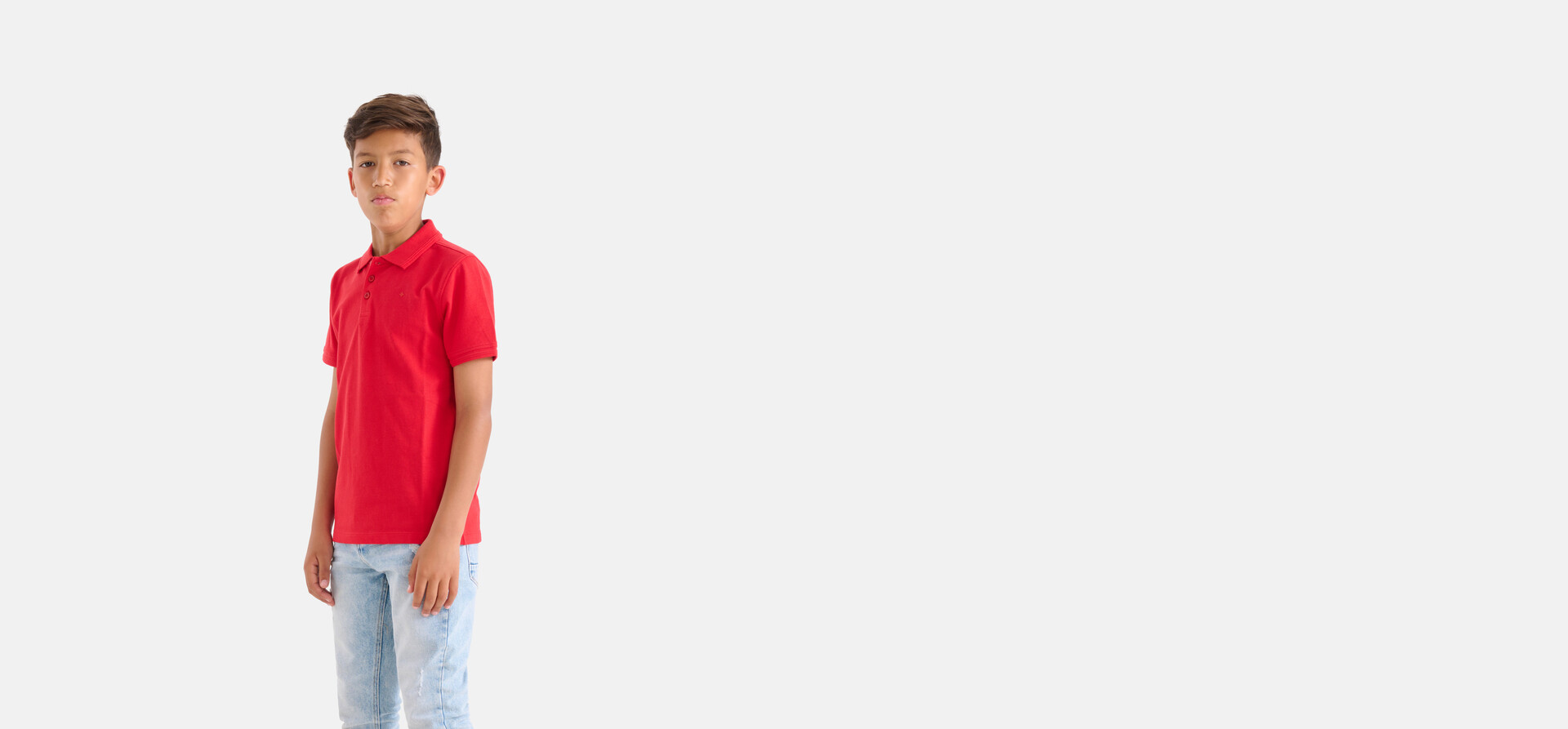 Basic Polo Rot SHOEBY BOYS
