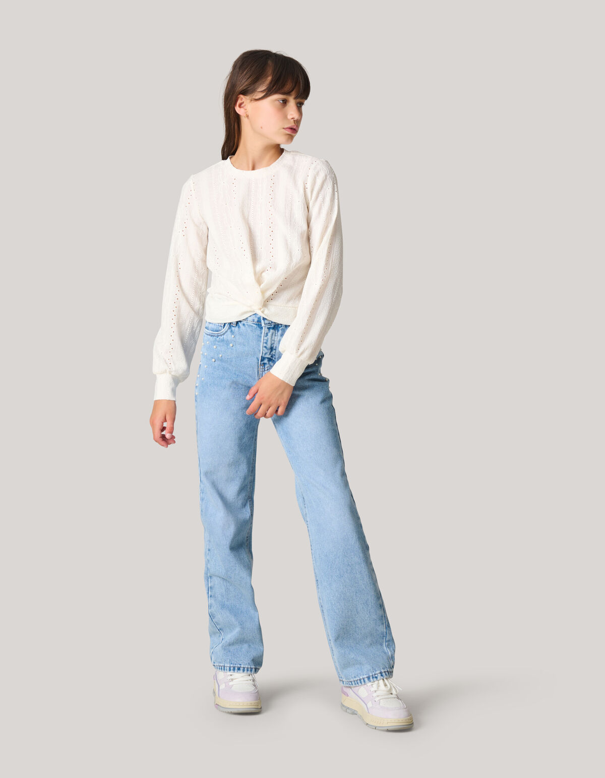 Perle Weites Bein Mittelstein SHOEBY GIRLS