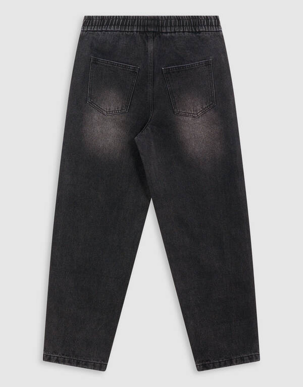 Barrel-Fit-Jeans in Schwarz SHOEBY WOMEN