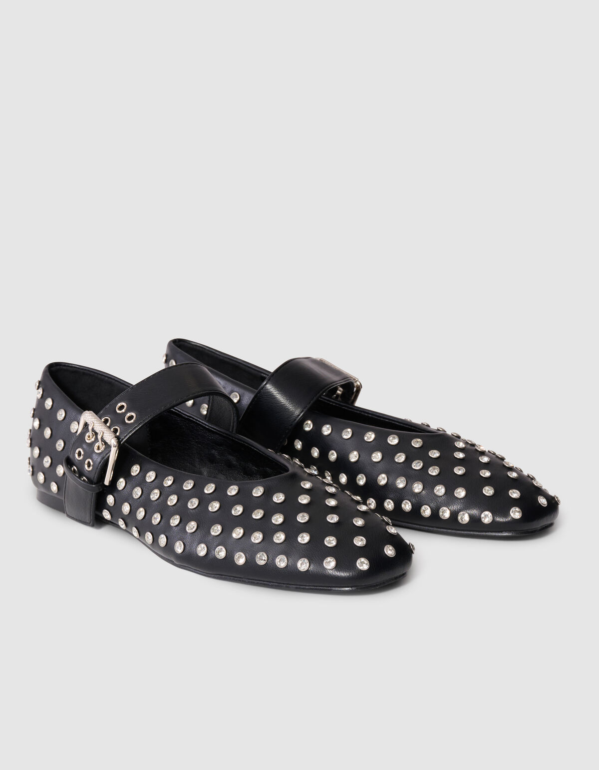 Strassnieten Slipper Schwarz SCHOENEN SHOEBY