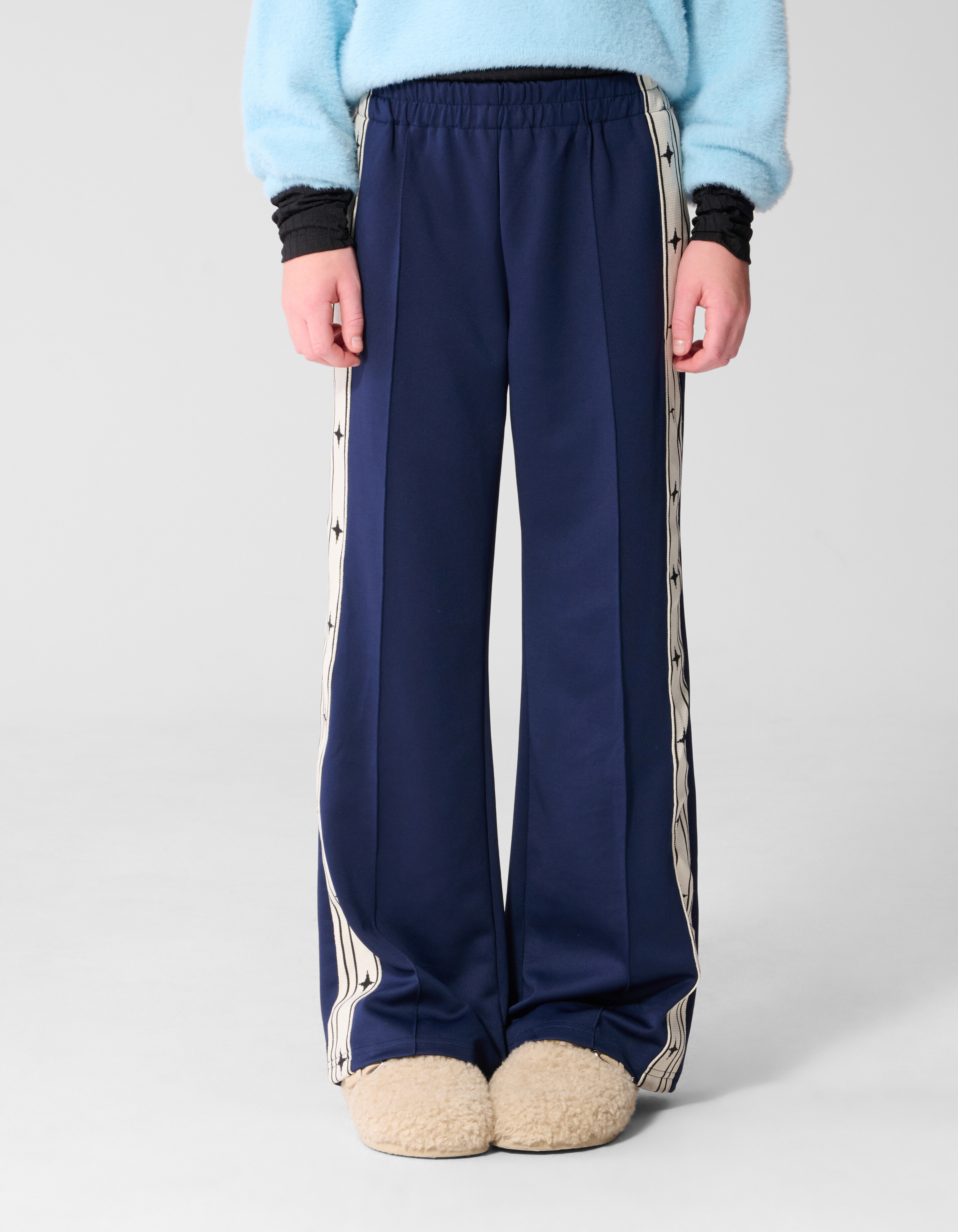 Wide Tape Hose Dunkelblau SHOEBY GIRLS