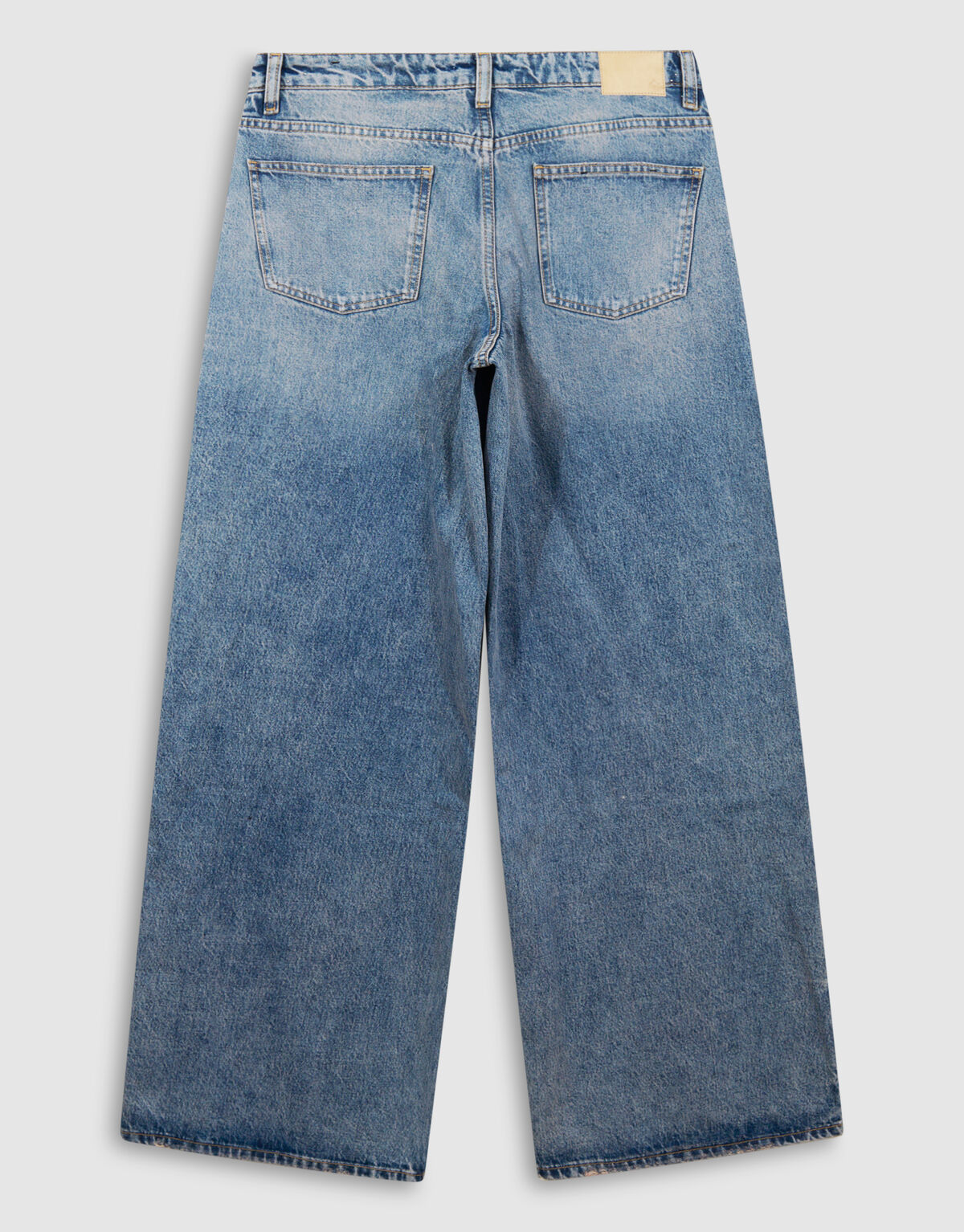 Big Stud Wide Leg Fit Jeans Mediumstone SHOEBY WOMEN