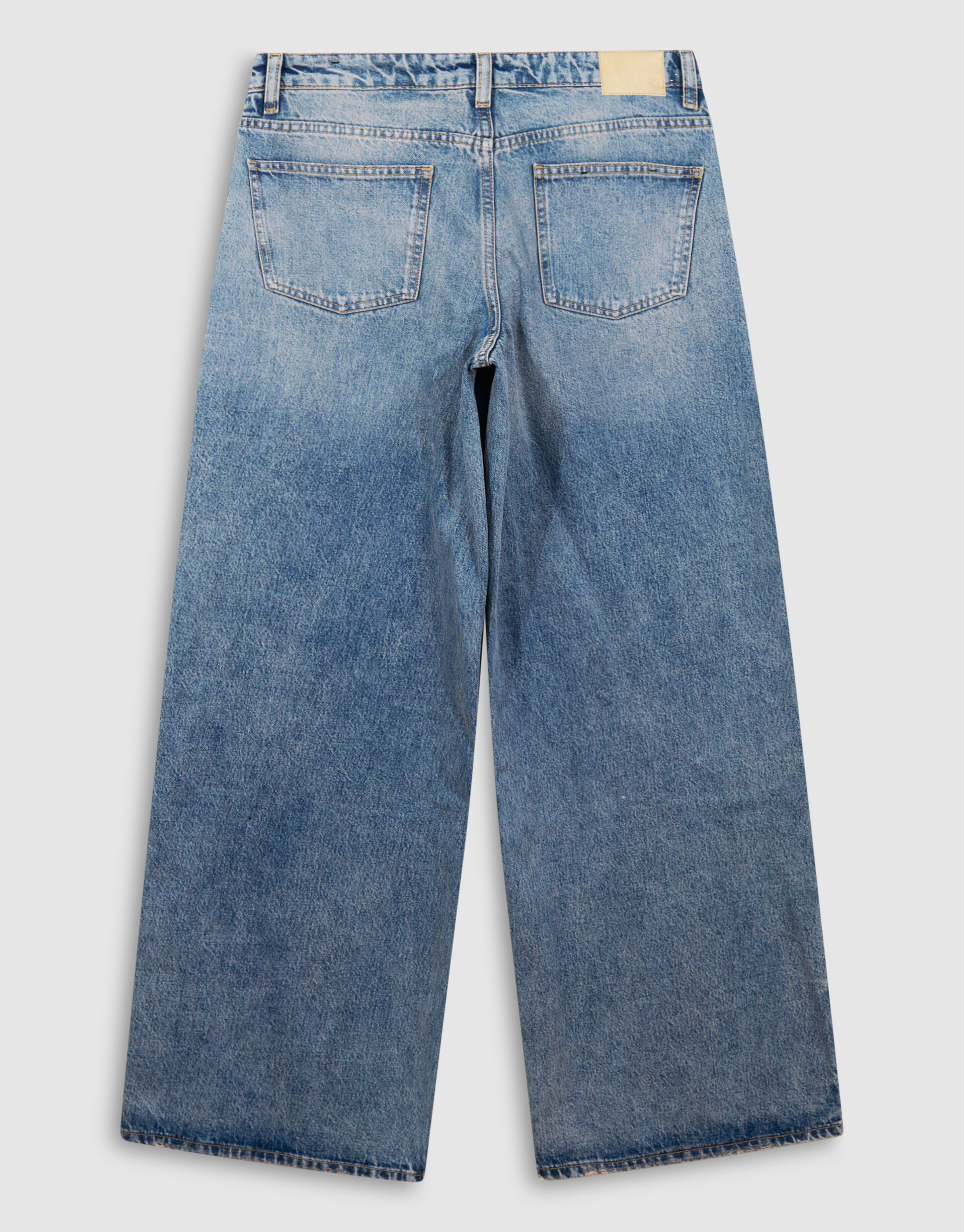 Big Stud Wide Leg Fit Jeans Mediumstone SHOEBY WOMEN