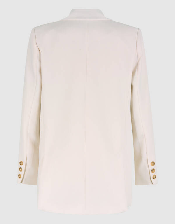 Übergroßer Blazer Off White SHOEBY WOMEN