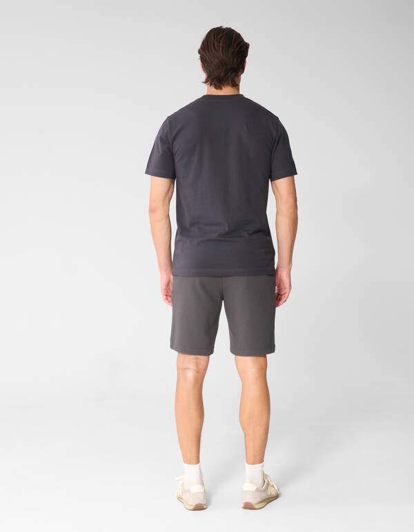 Spark Logo T-Shirt in Dunkelgrau SHOEBY MEN