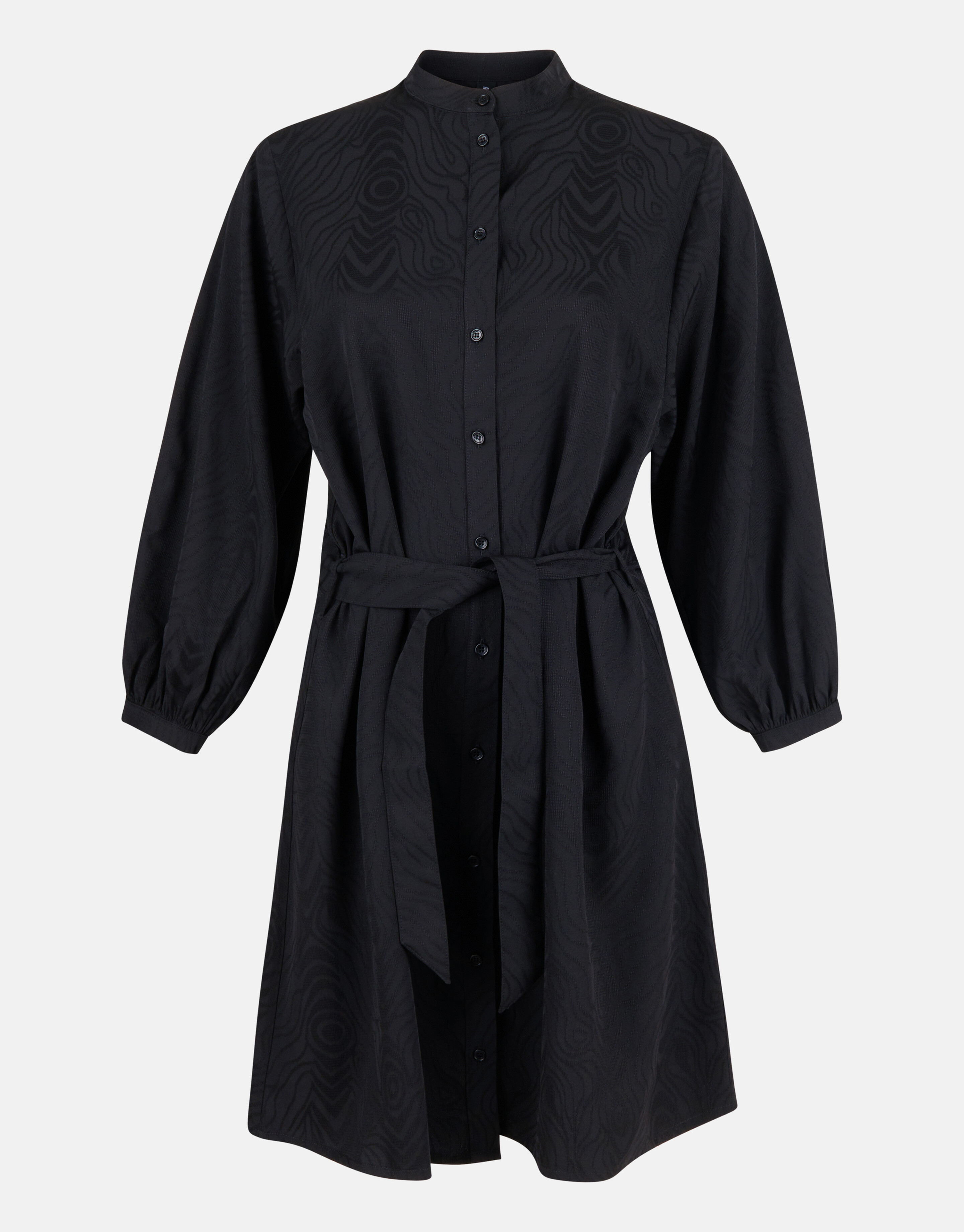 Jacquard-Kleid Schwarz SHOEBY WOMEN