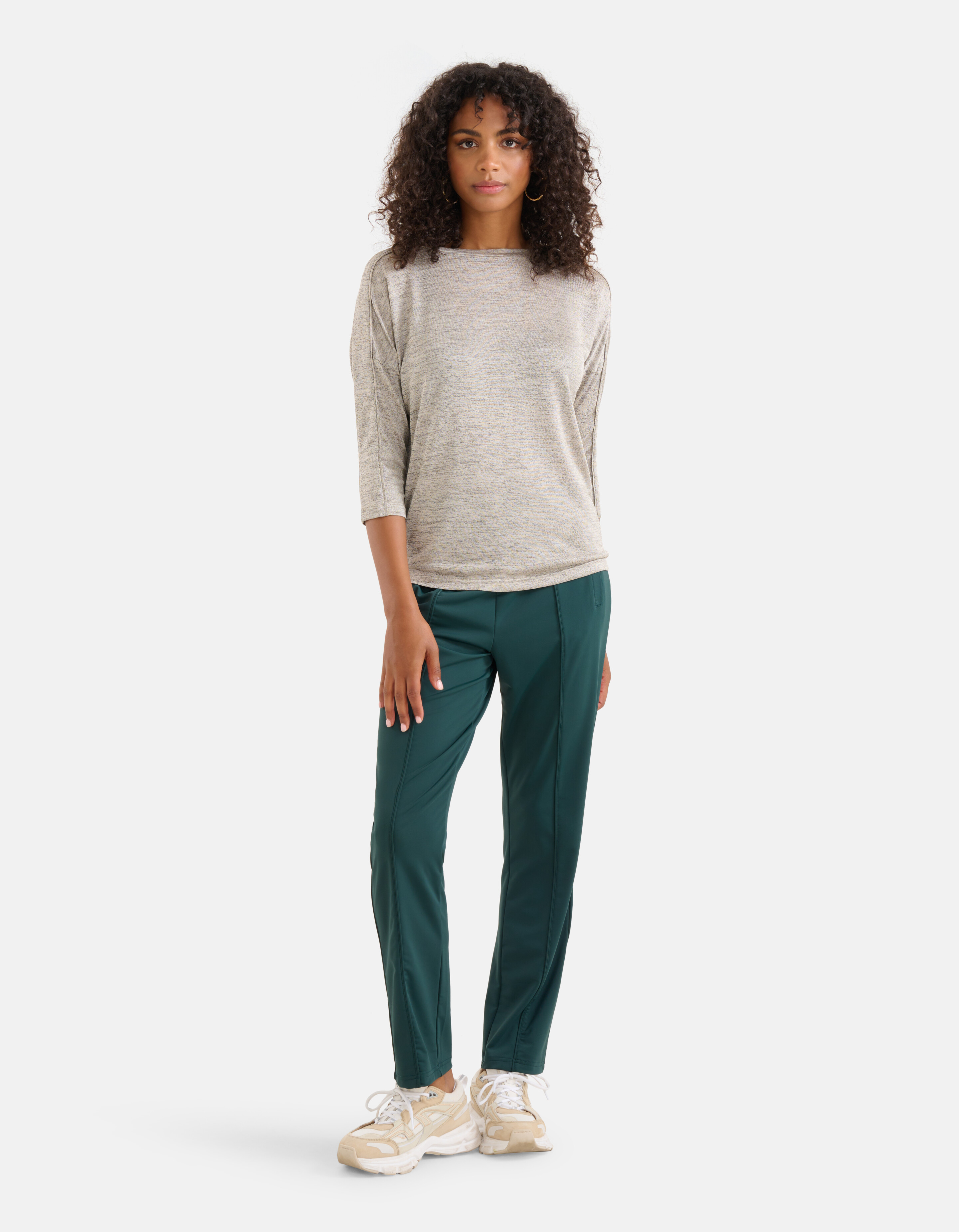 Struktur Top Hellgrau SHOEBY WOMEN