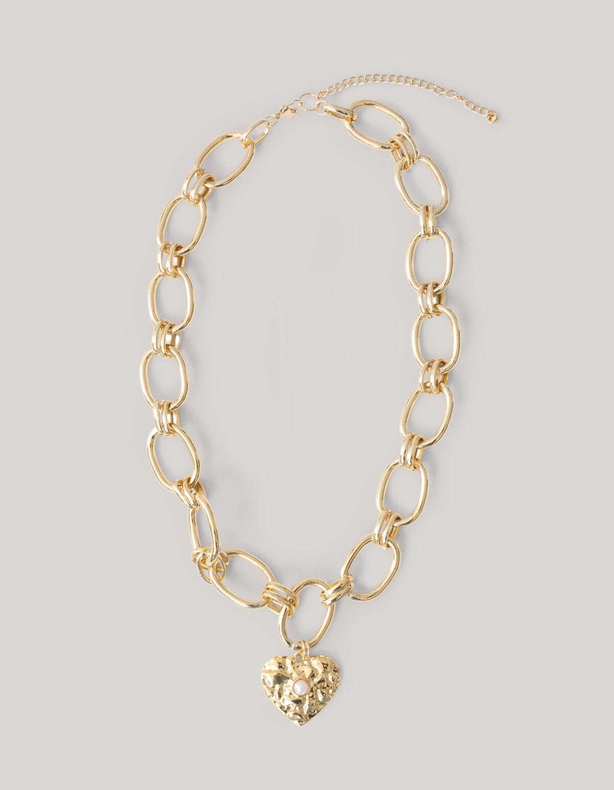 Herz-Halskette Gold SHOEBY ACCESSOIRES