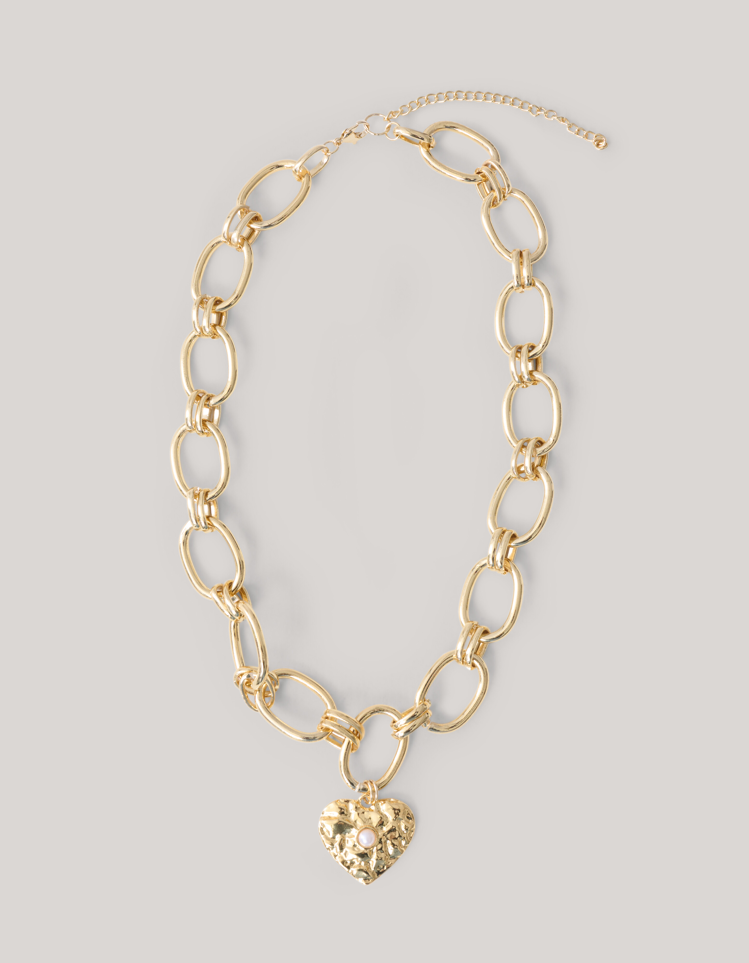 Herz-Halskette Gold SHOEBY ACCESSOIRES