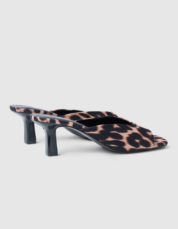 Leopard Hakken Bruin SHOEBY SHOES