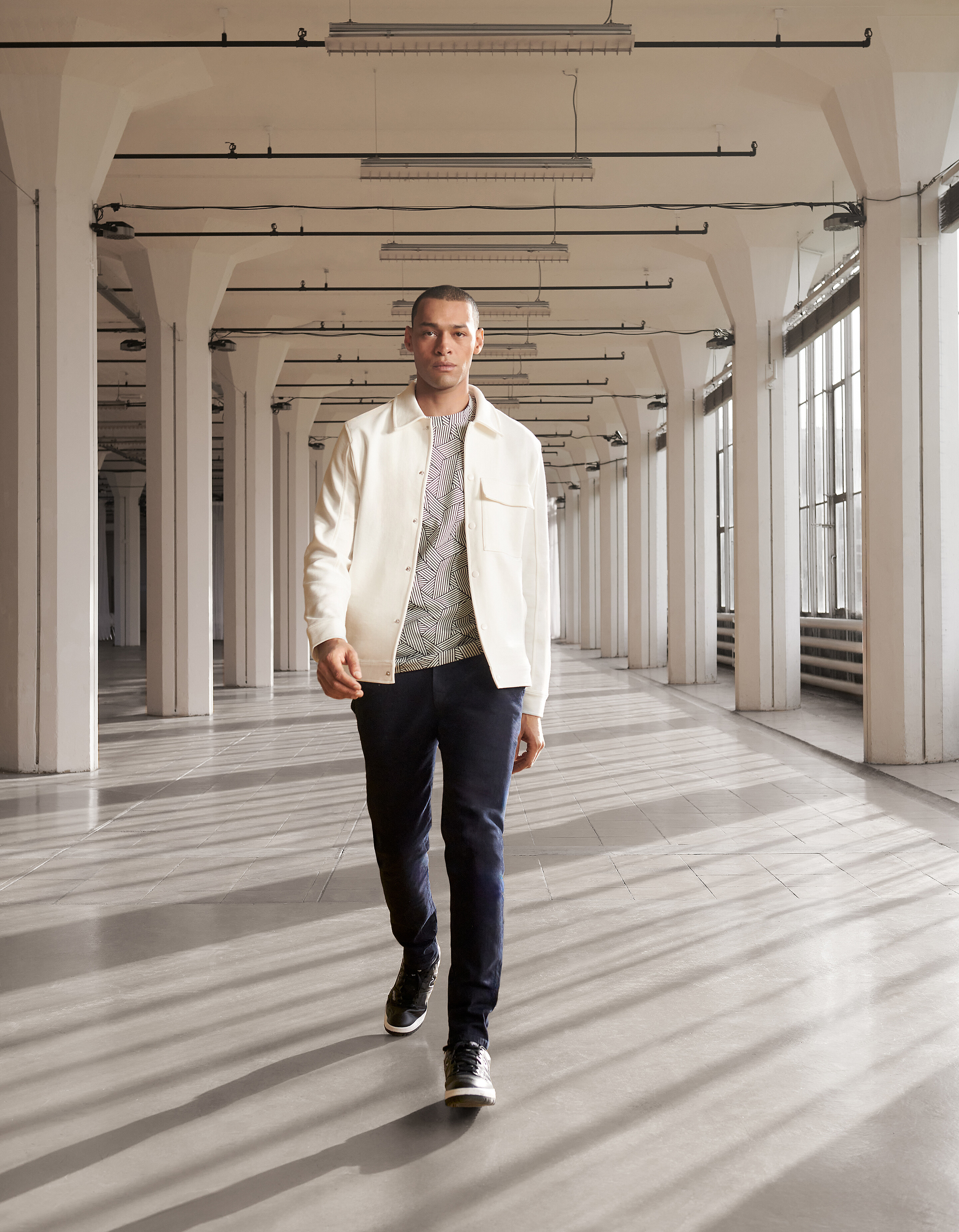 Structuur Jack Gebroken Wit SHOEBY MEN