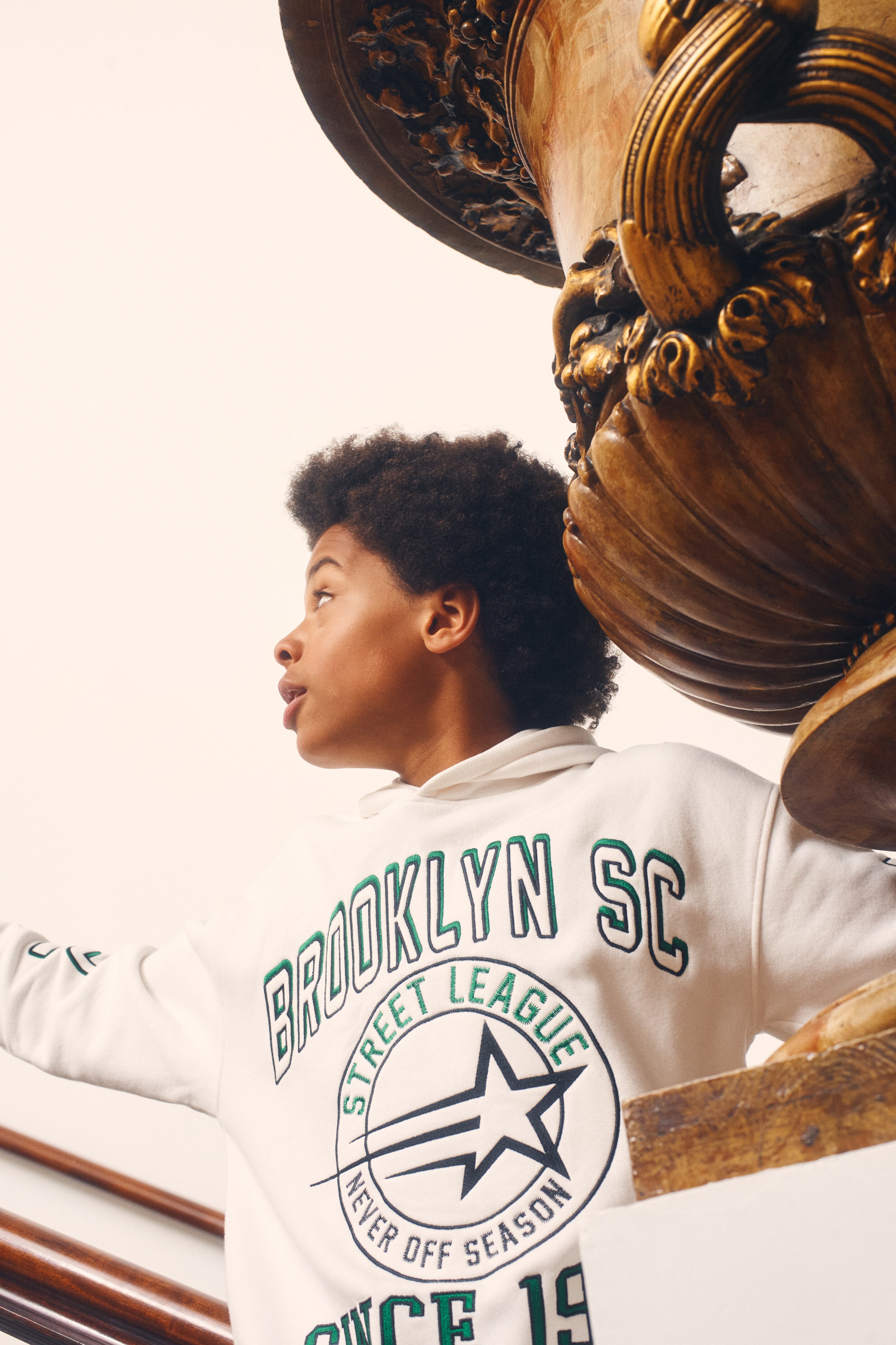 Brooklyn Oversized Hoodie Wei&szlig; SHOEBY BOYS
