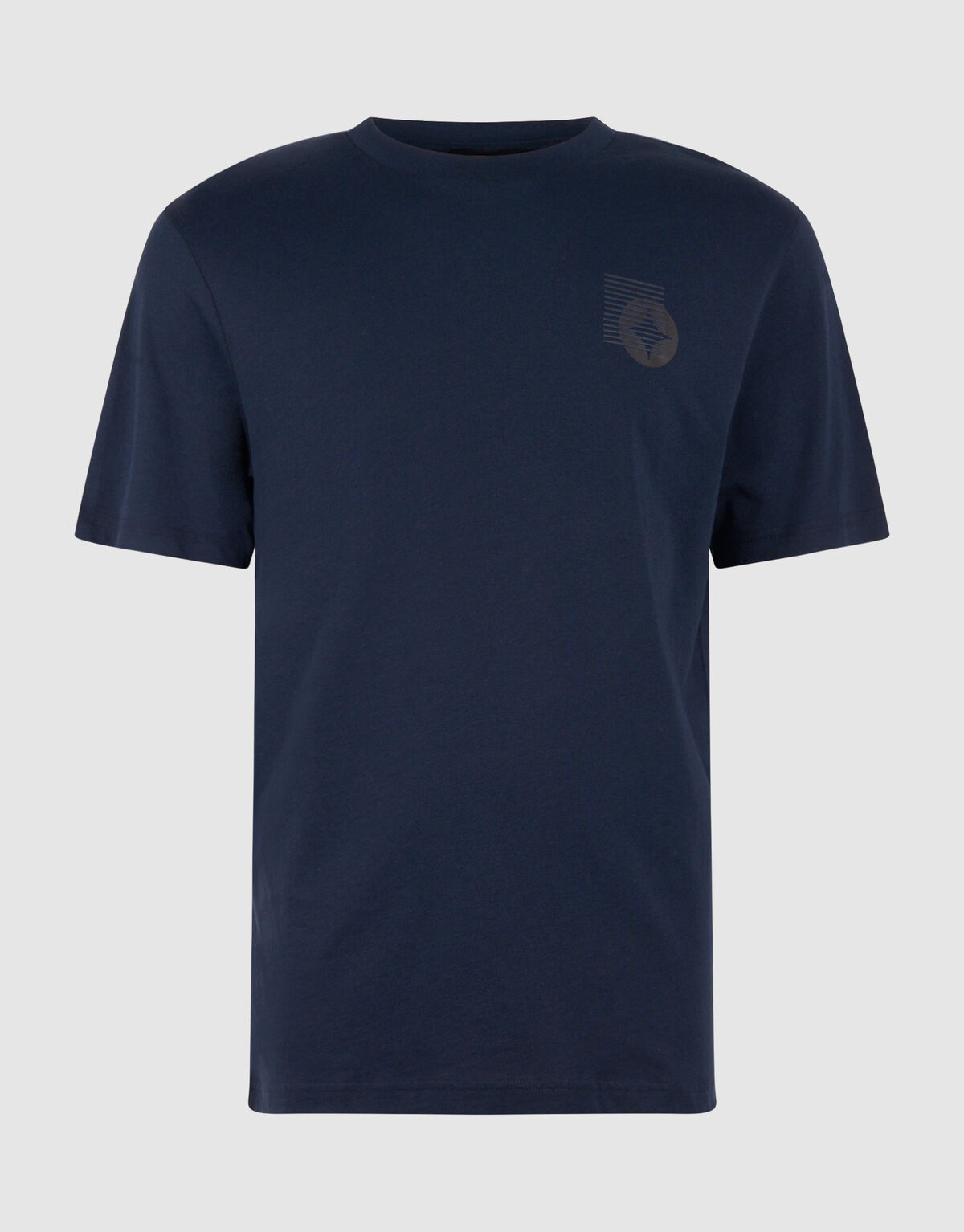 Stripe Box Artwork T-Shirt Dunkelblau SHOEBY MEN