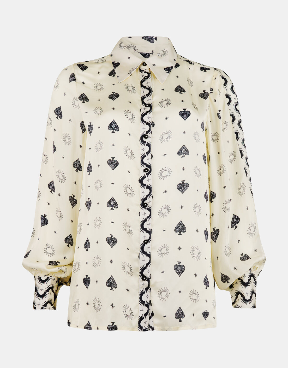 Rocky Satin Bluse EKSEPT