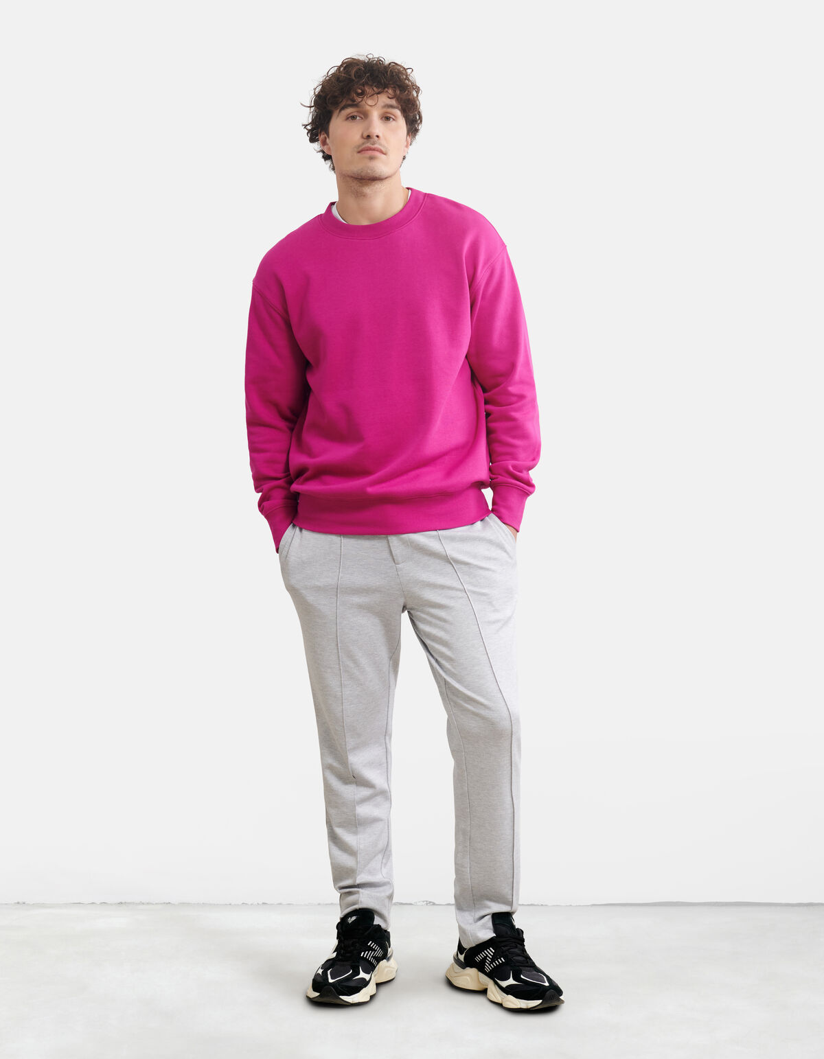 Pullover Dunkelrosa SHOEBY MEN