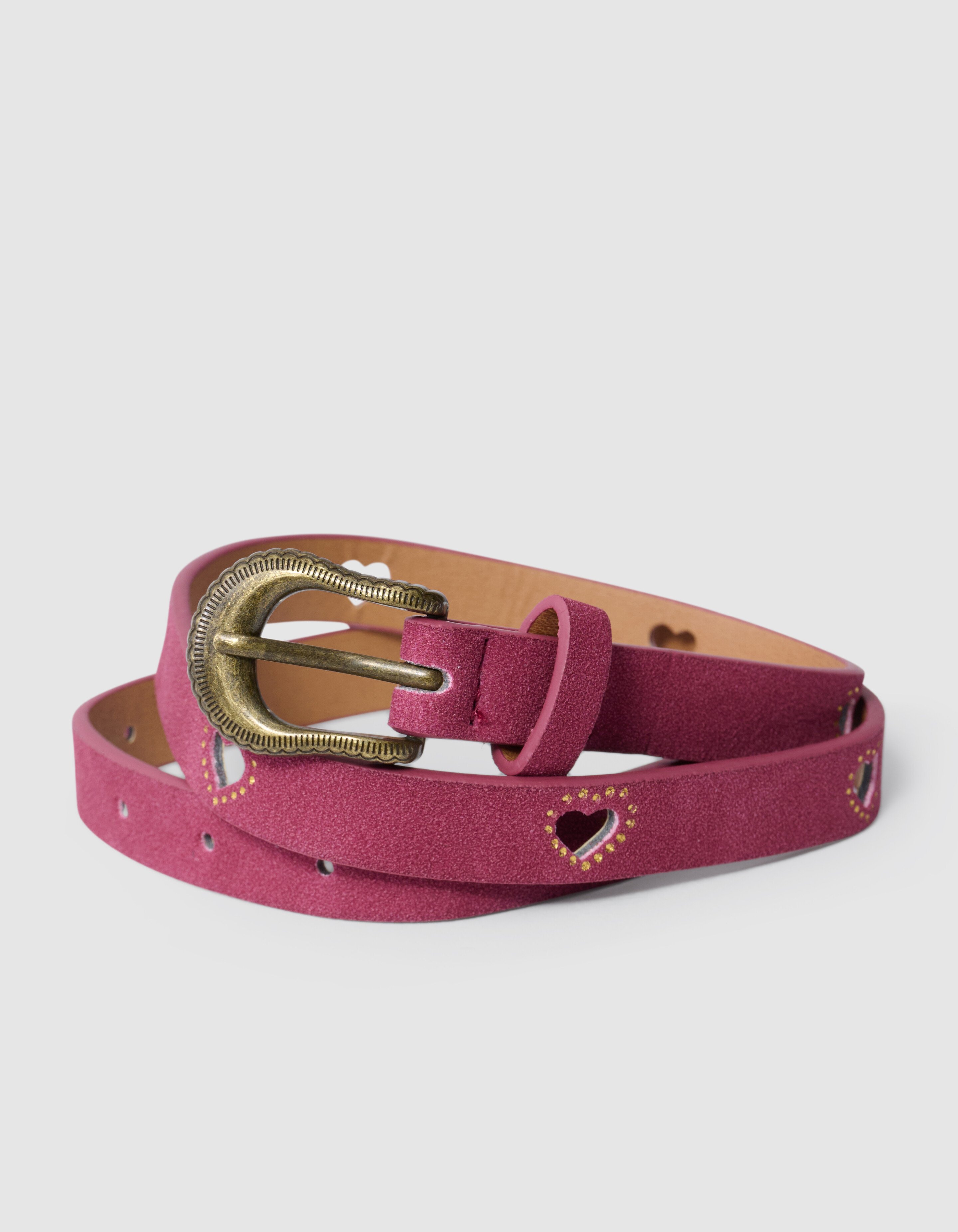 Herzgürtel Dunkelrot SHOEBY ACCESSOIRES