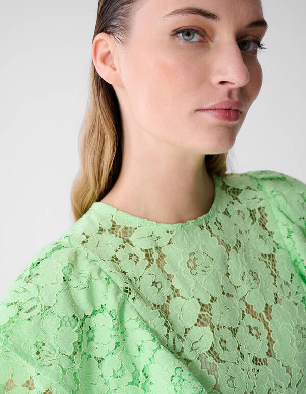 Kanten R&uuml;schentop Hellgr&uuml;n SHOEBY WOMEN