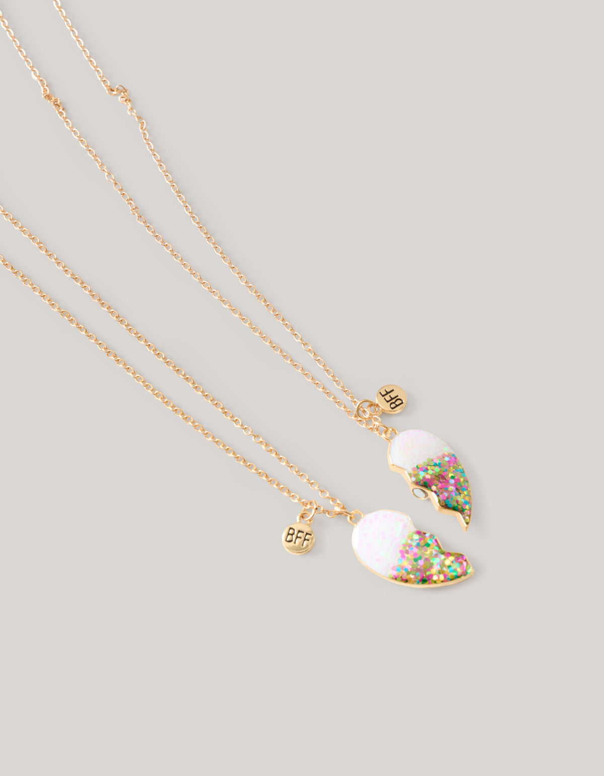 BFF Halsketten-Set Gold SHOEBY ACCESSOIRES