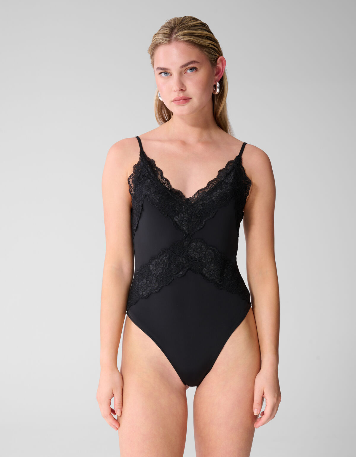 Lace Mix Body Dunkelblau SHOEBY WOMEN