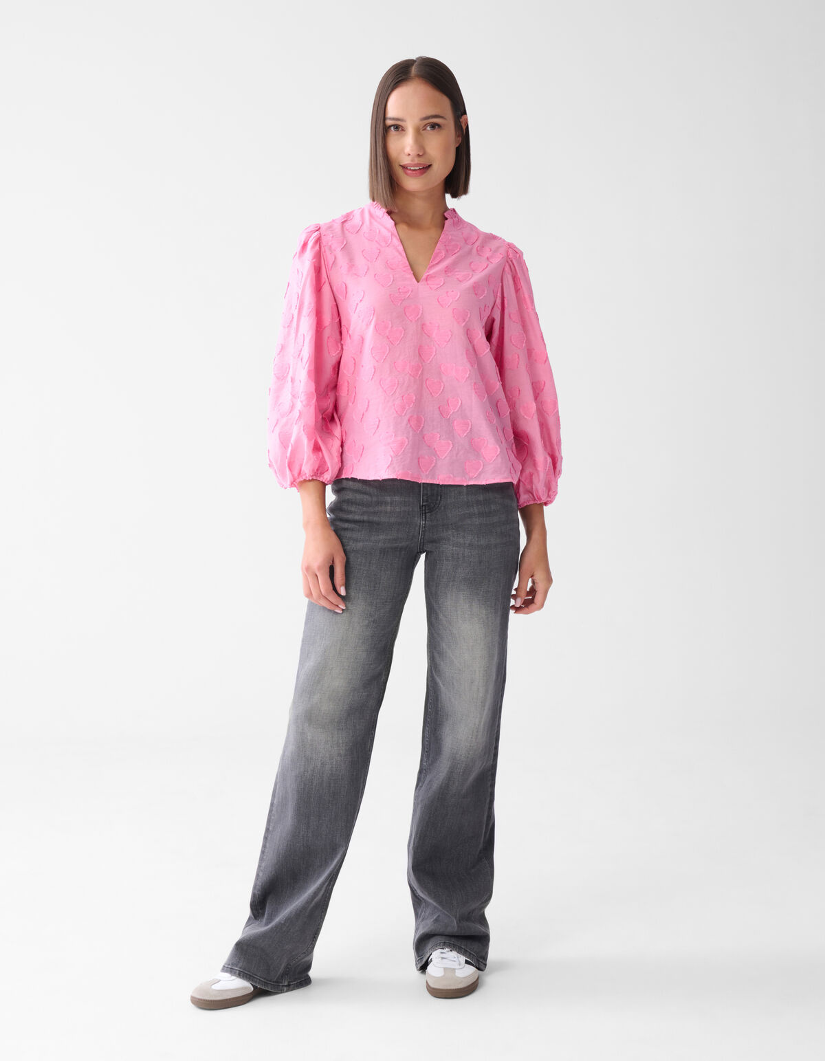 Herzbluse Rosa SHOEBY WOMEN