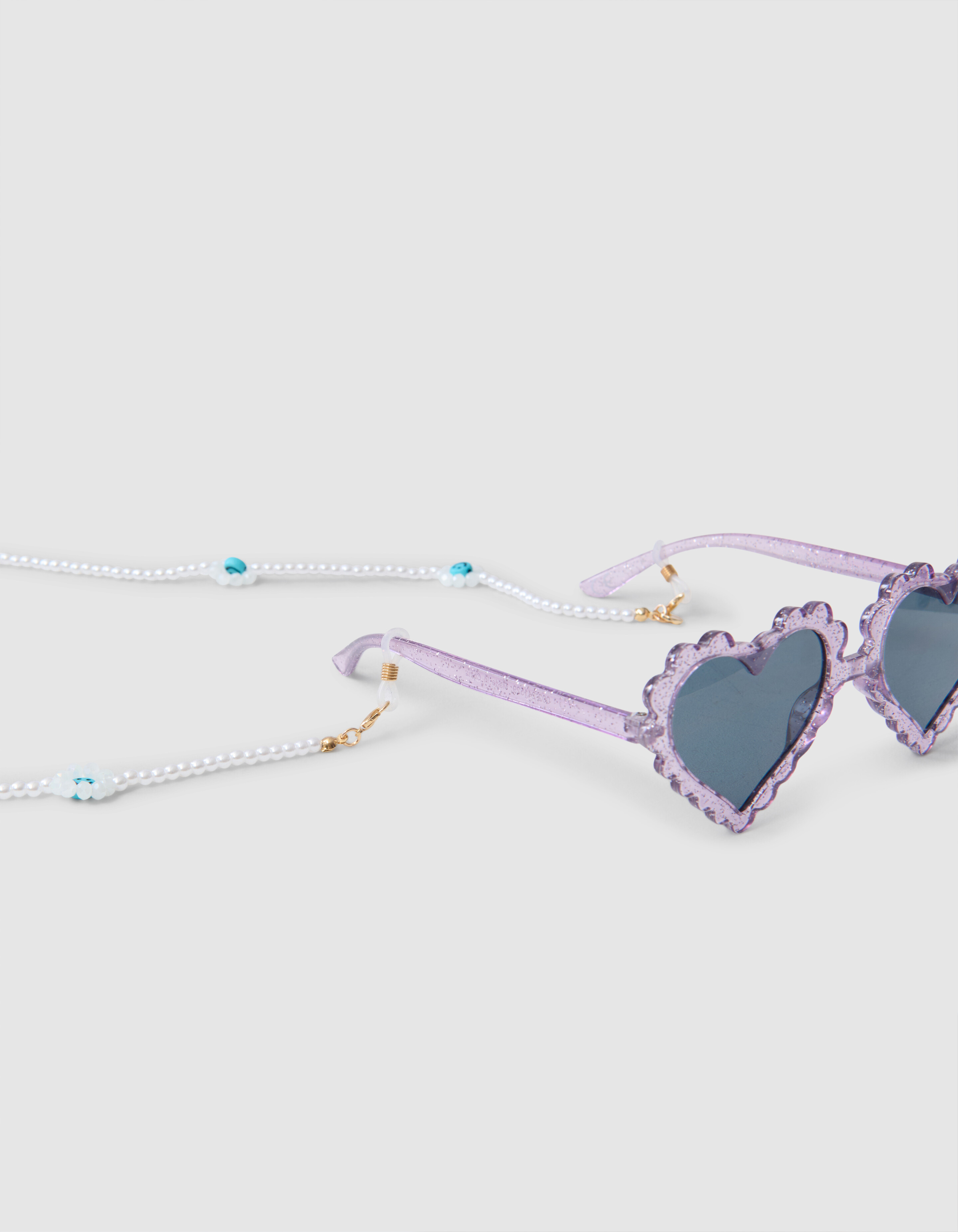 Smiley-Sonnenbrille Cord Pink SHOEBY ACCESSOIRES