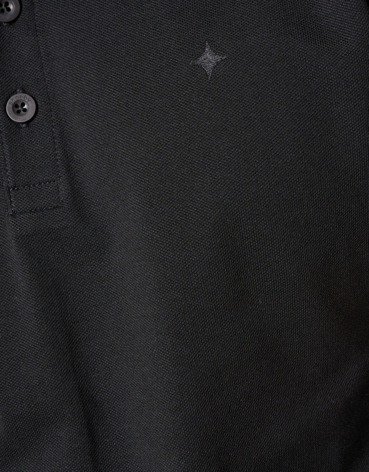 Basis Polo Zwart SHOEBY MEN