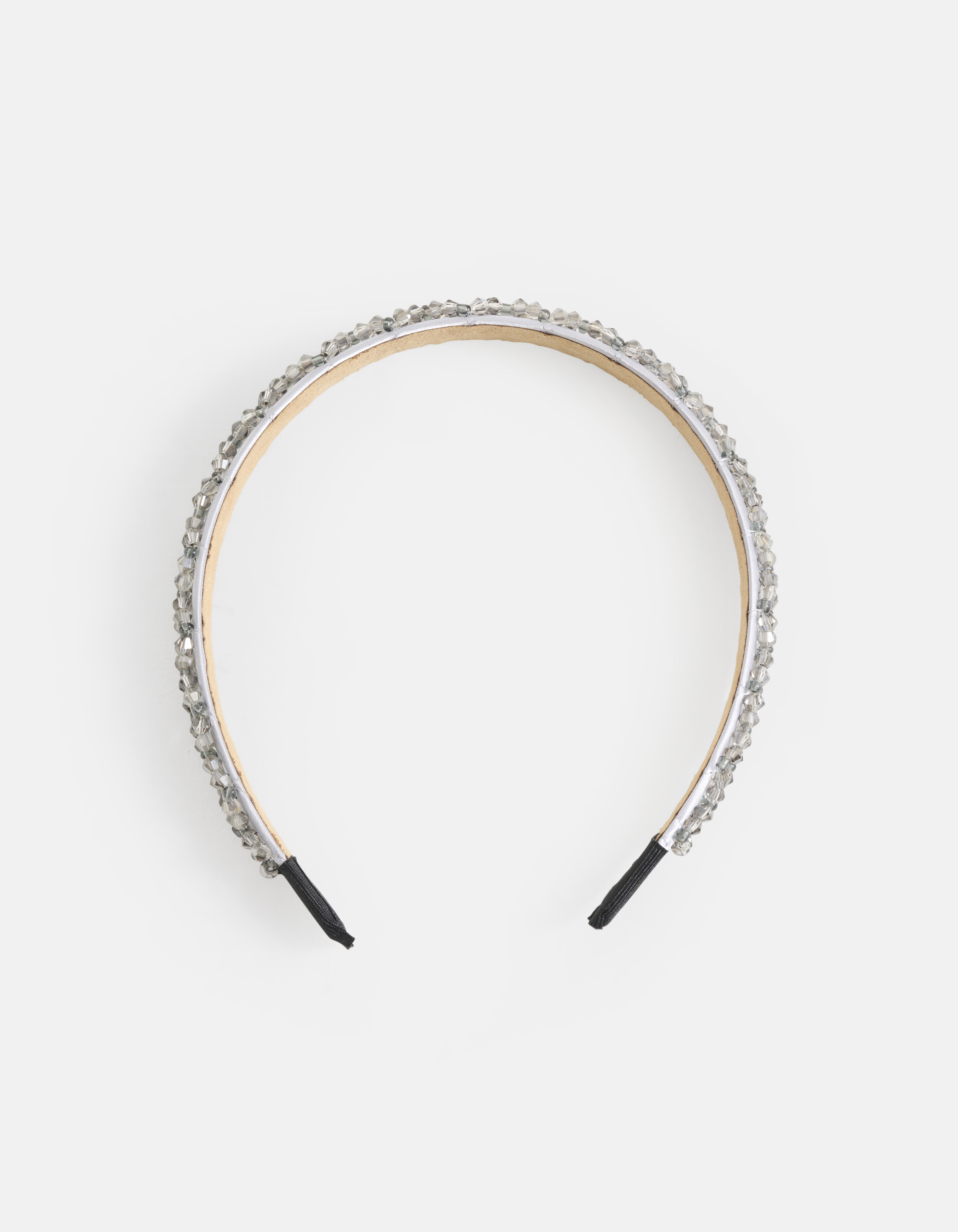 Perlenhaarband Silber SHOEBY ACCESSOIRES